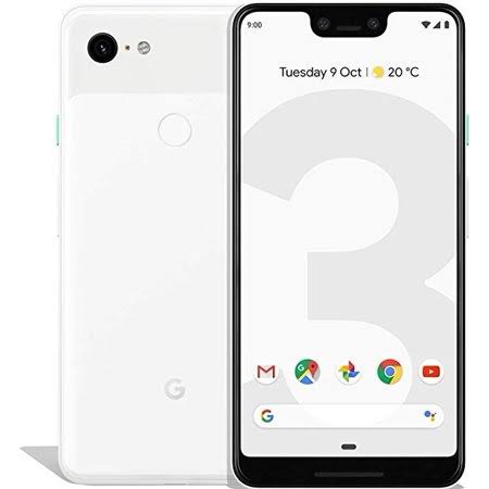 Google - Pixel 3 XL with 64GB Memory Cell Phone (Unlocked) - Clearly White