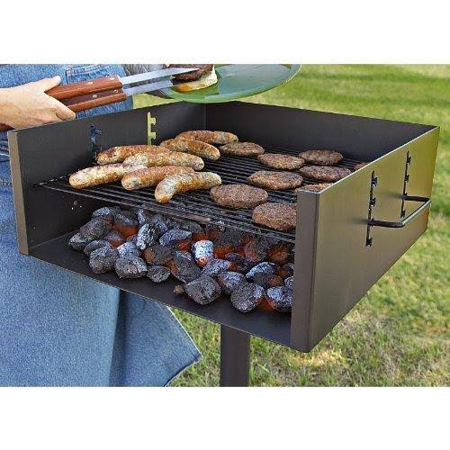 Guide Gear Heavy-Duty Park Style Charcoal Grill Extra Large