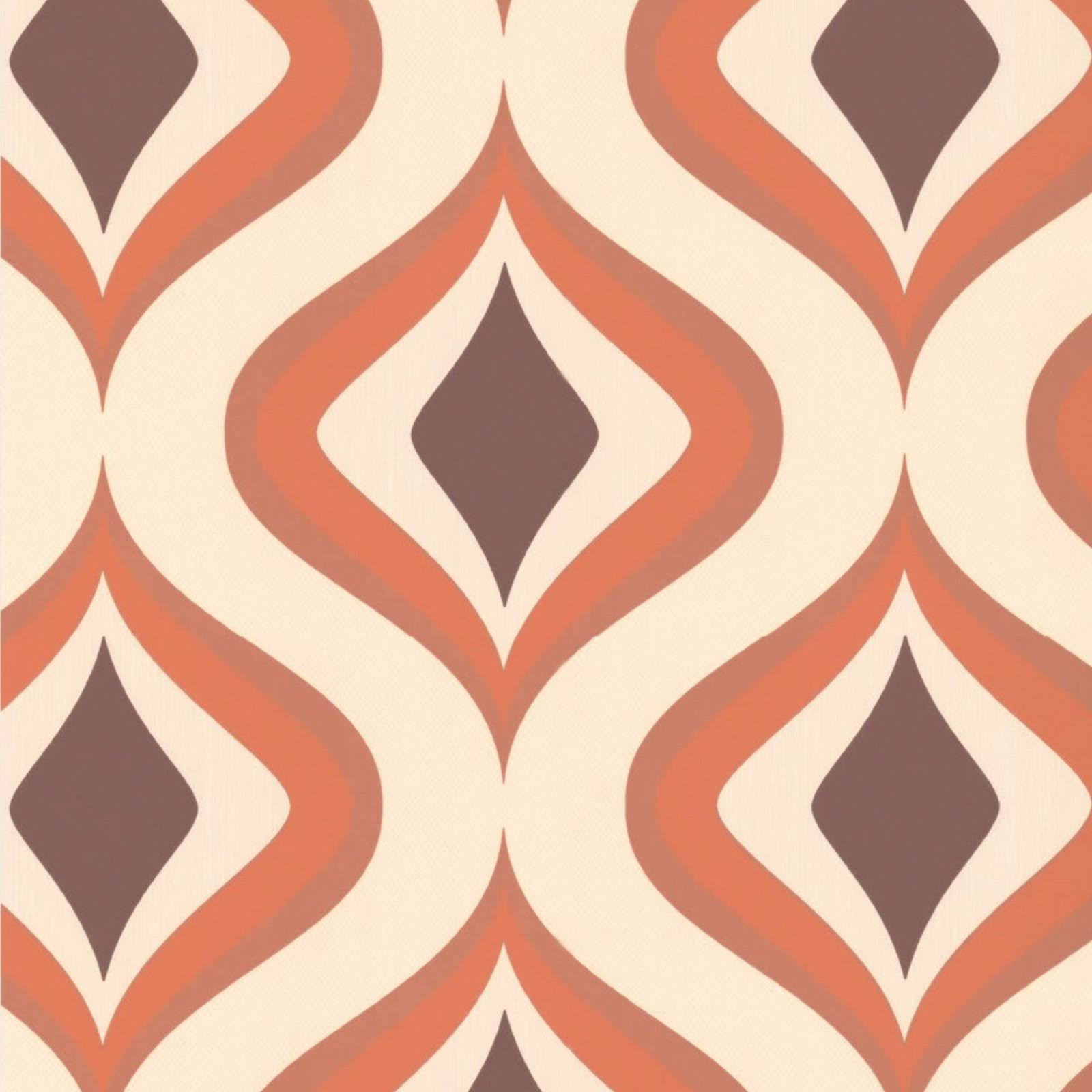 Graham u0026 Brown Trippy Orange Wallpaper