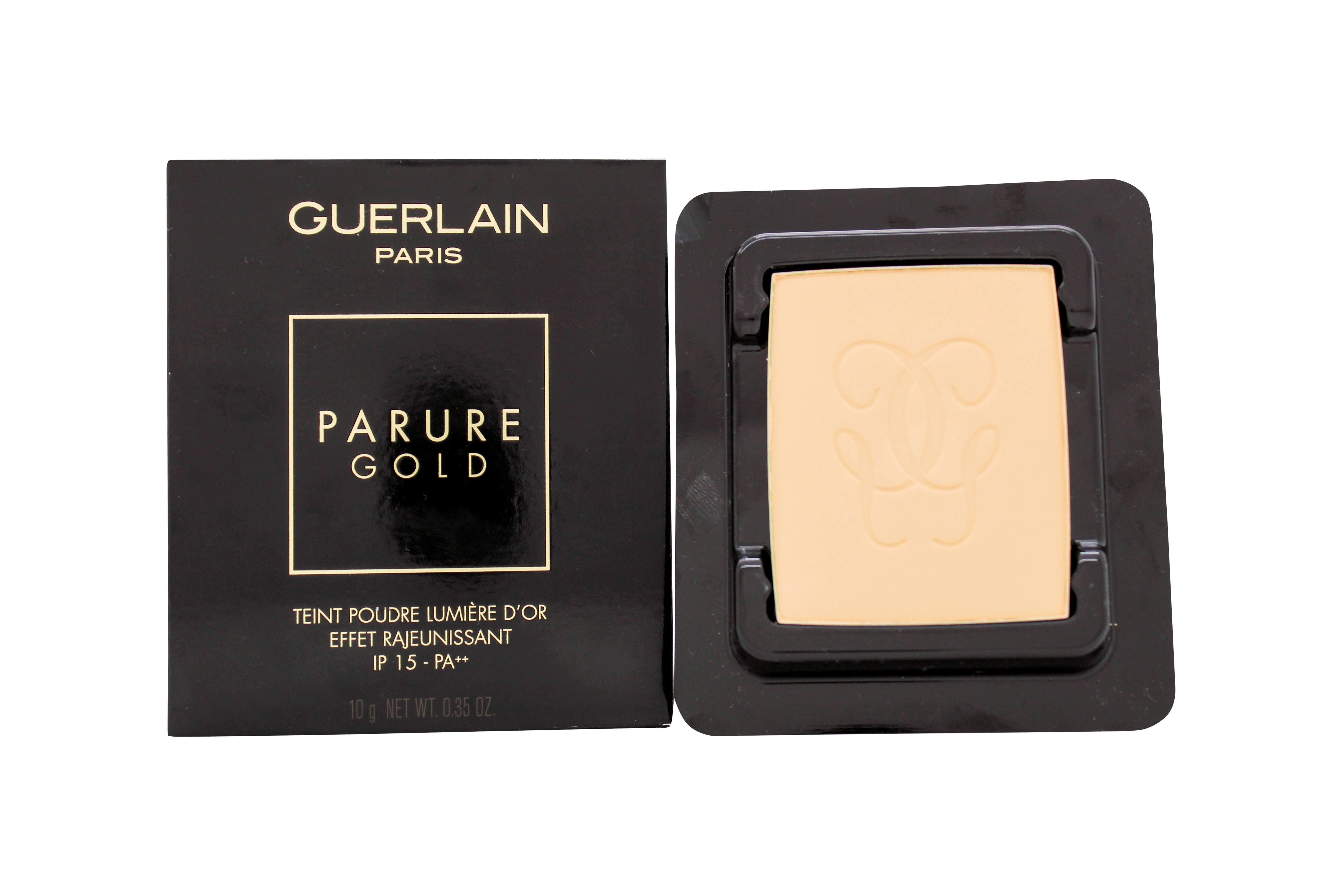 Parure Gold Rejuvenating Gold Radiance Powder Foundation SPF 15 – #02 Beige Clair – Guerlain