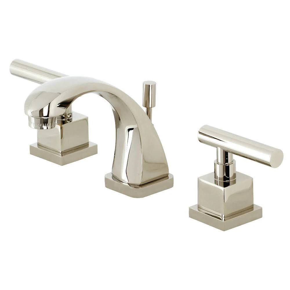 Kingston Brass KS4946CQL 8 in. Claremont Widespread Bathroom Faucet Polished Nickel