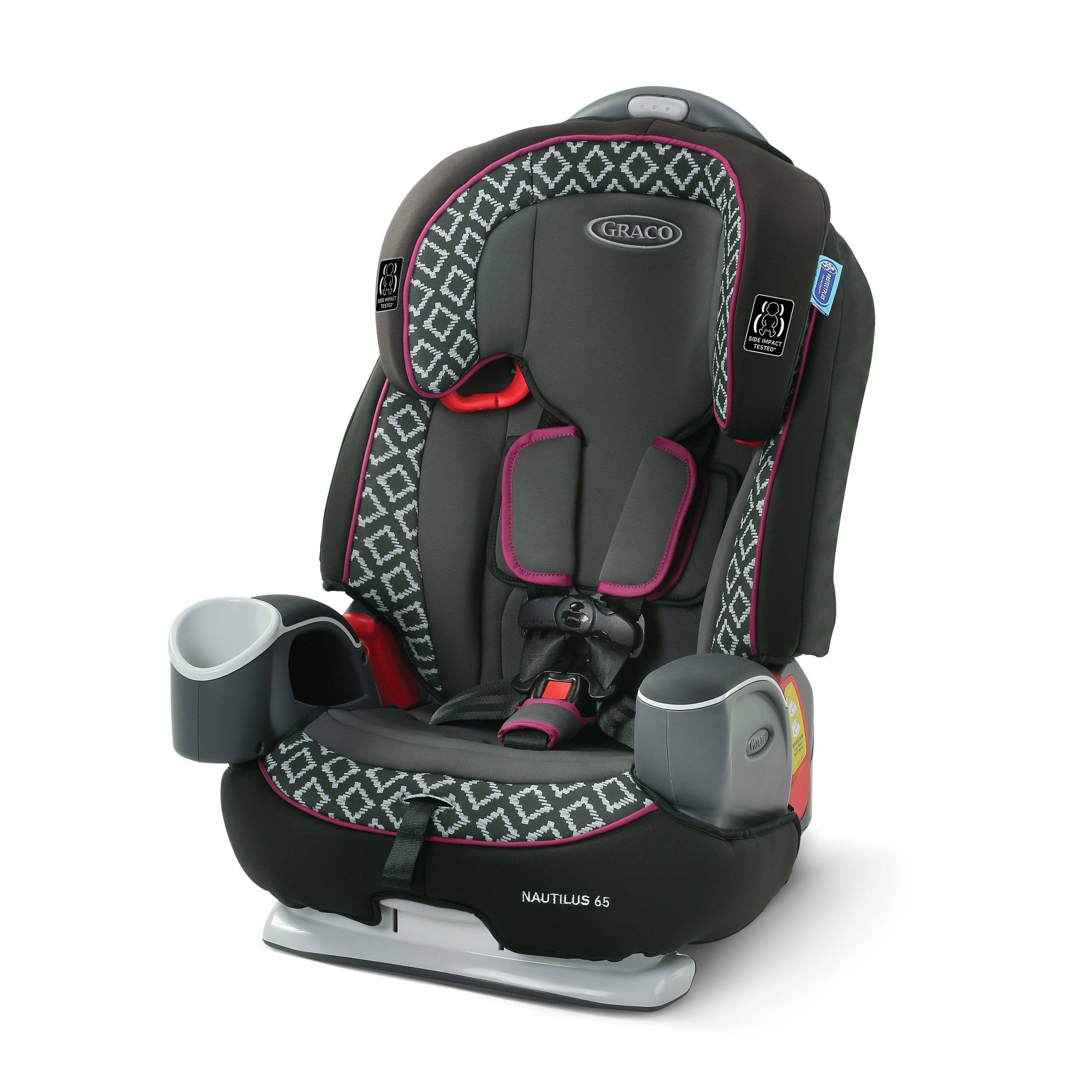 Graco Nautilus 65 3-in-1 Harness Booster Car Seat, Jada