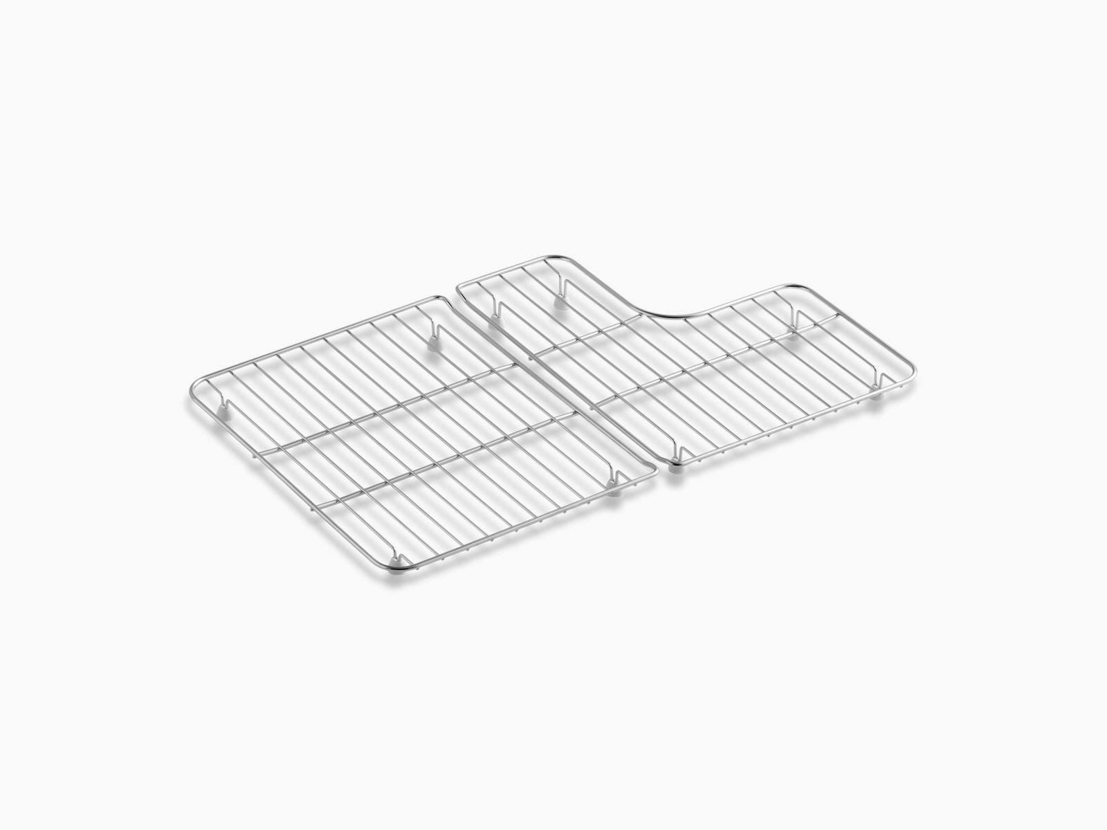 Kohler K-6638-ST Whitehaven 30x22 Sink Racks - Stainless Steel
