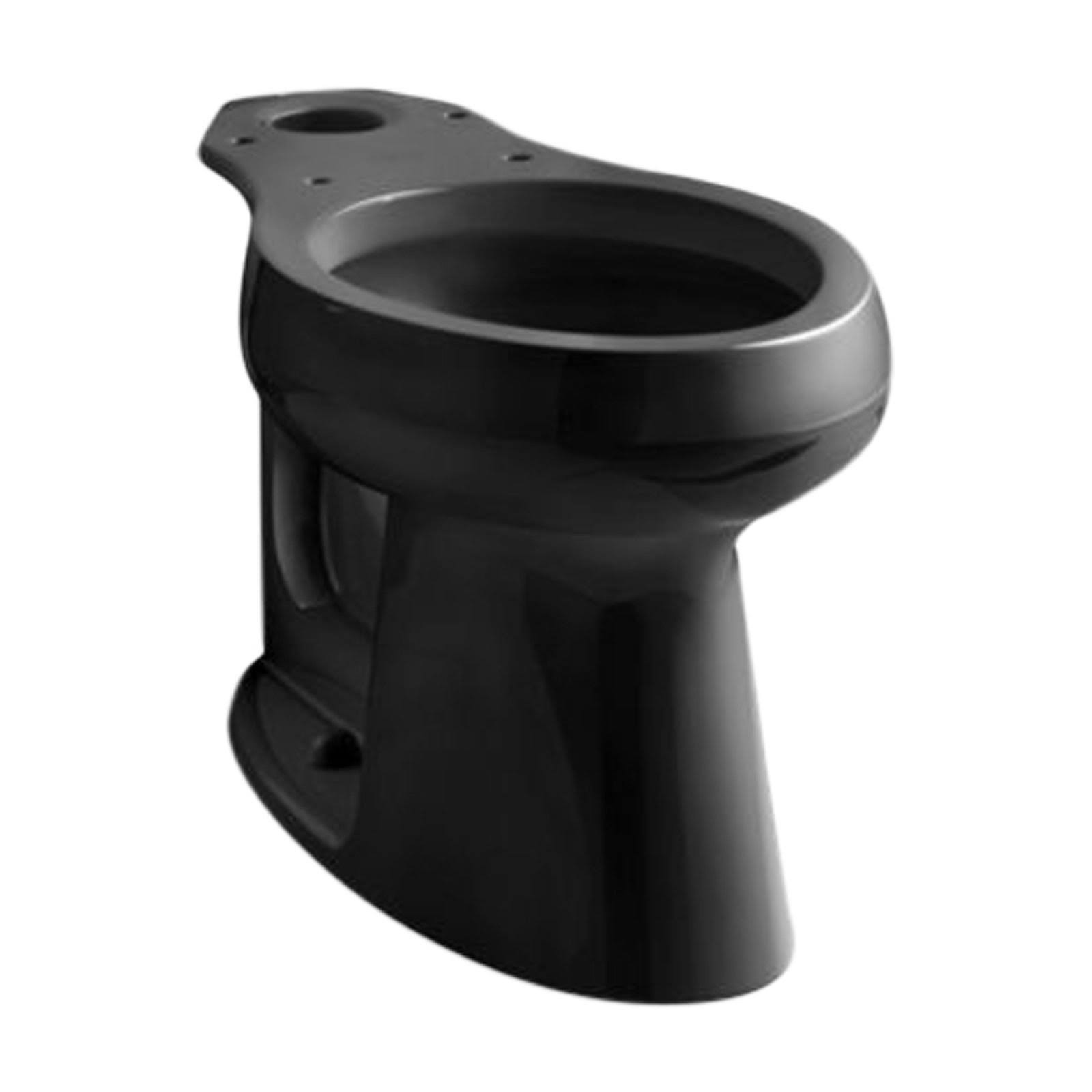 KOHLER K-4199-7 Highline Comfort Height Elongated Bowl, Black Black