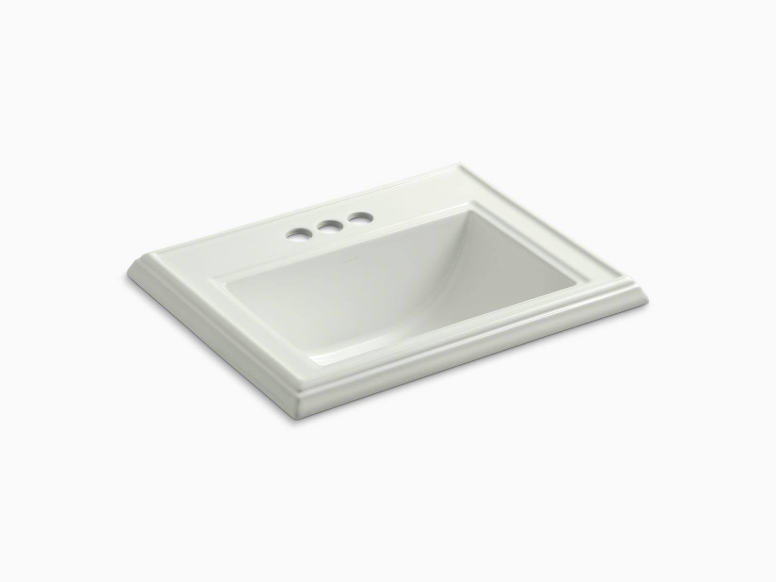 Kohler Memoirs Drop-in Bathroom Sink - K-2241-4-NY