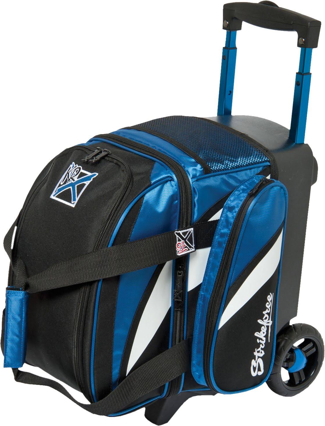 Strikeforce Cruiser Single Ball Roller Bowling Bag Royal/White/Black