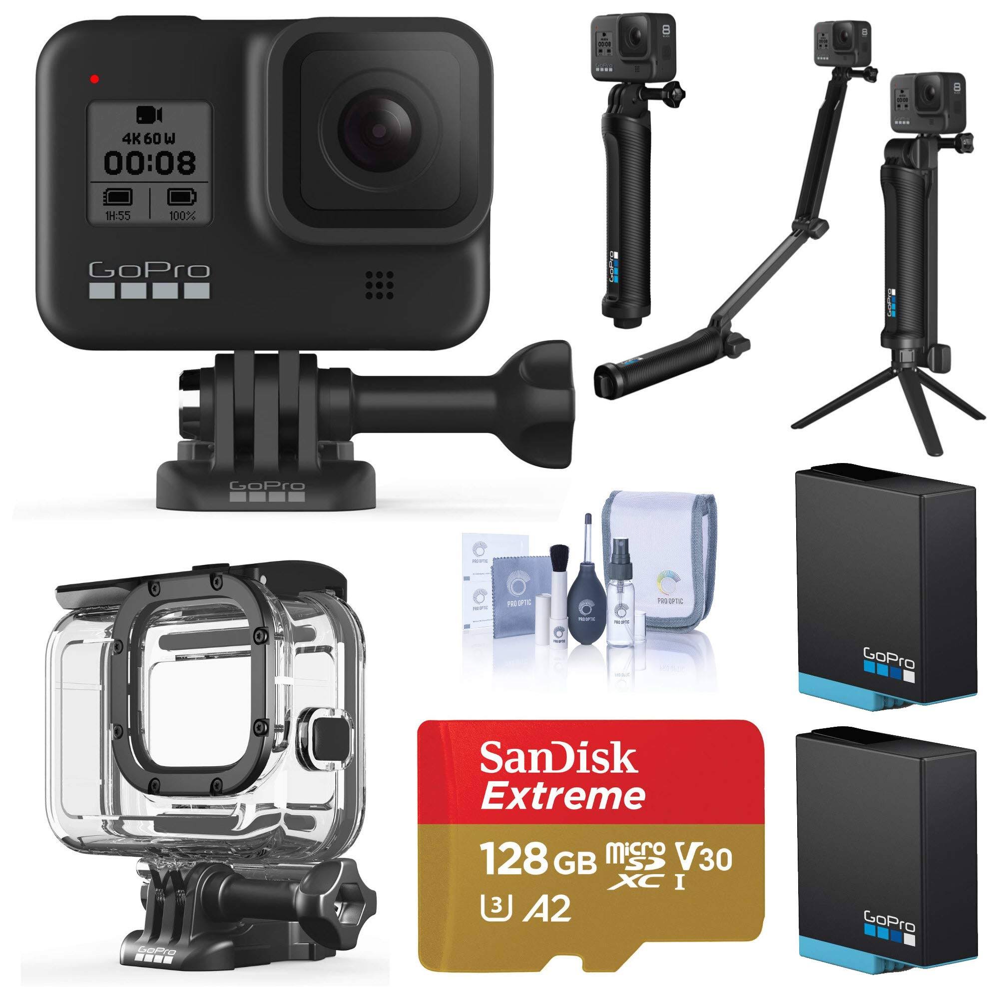 GoPro HERO8 Black with Dive Protective Housing Deluxe Kit CHDHX-801 mm