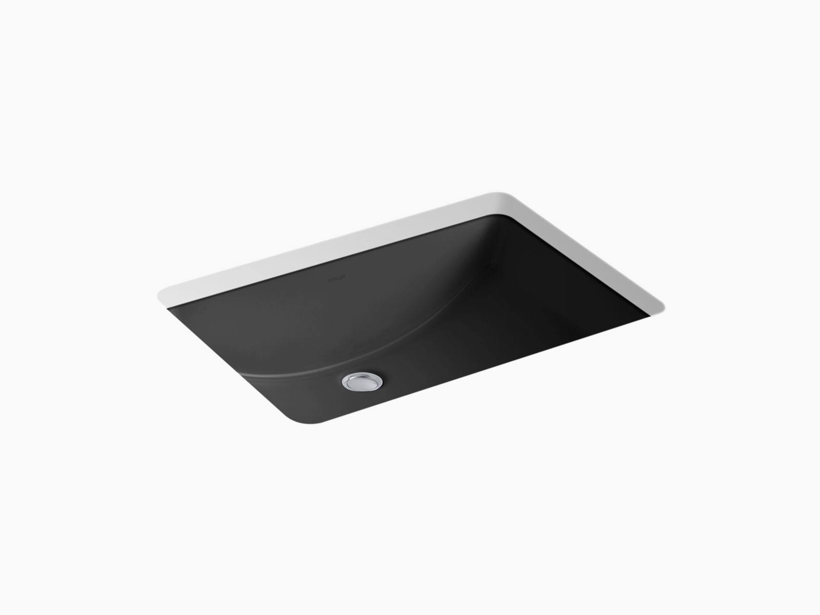Kohler K-2215-7 Ladena Bathroom Sink Black
