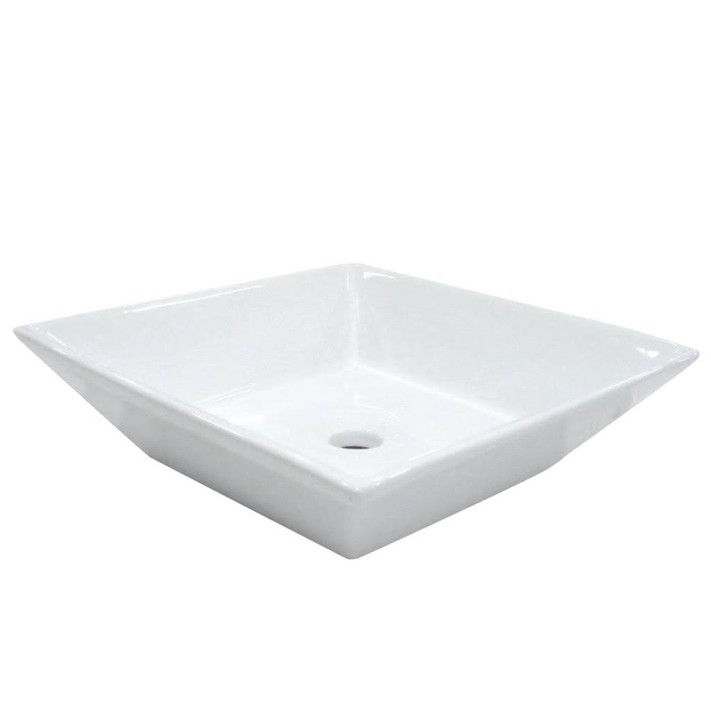 Vessel Sink Kingston Brass EV4256 White
