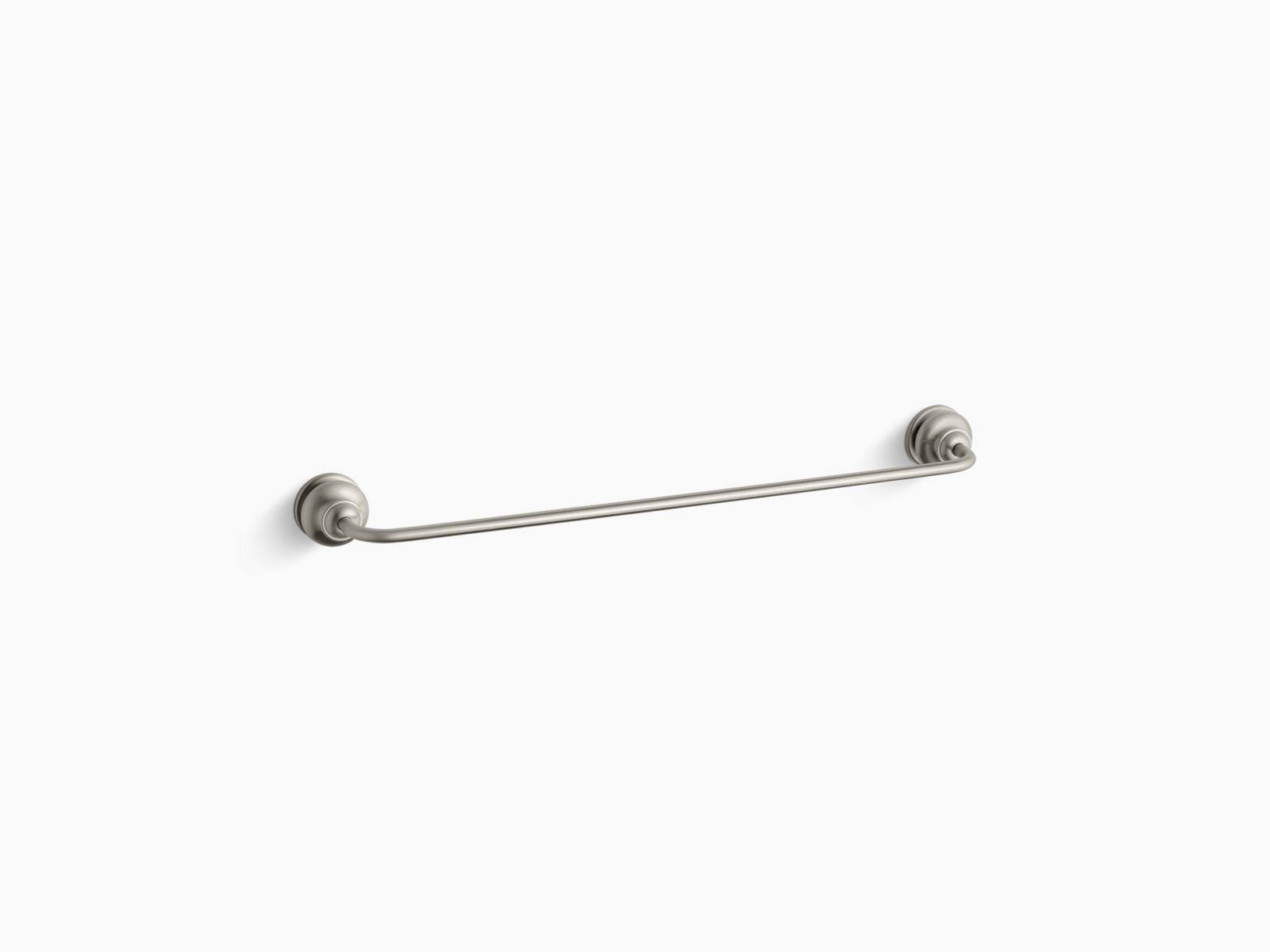 KOHLER K-12151-BN Fairfax 24 In. Towel Bar, Vibrant Brushed Nickel
