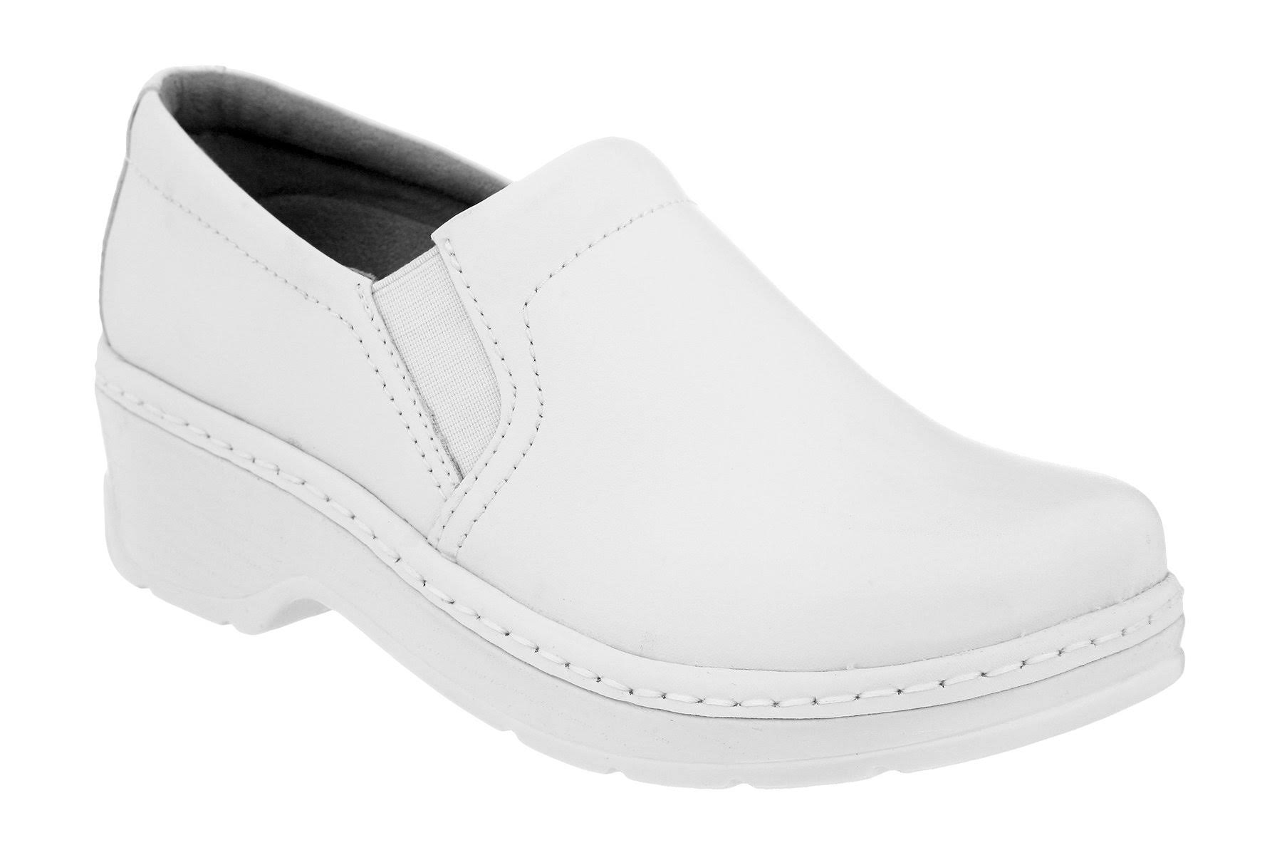 Klogs Women&s Naples Clog White Smooth 5