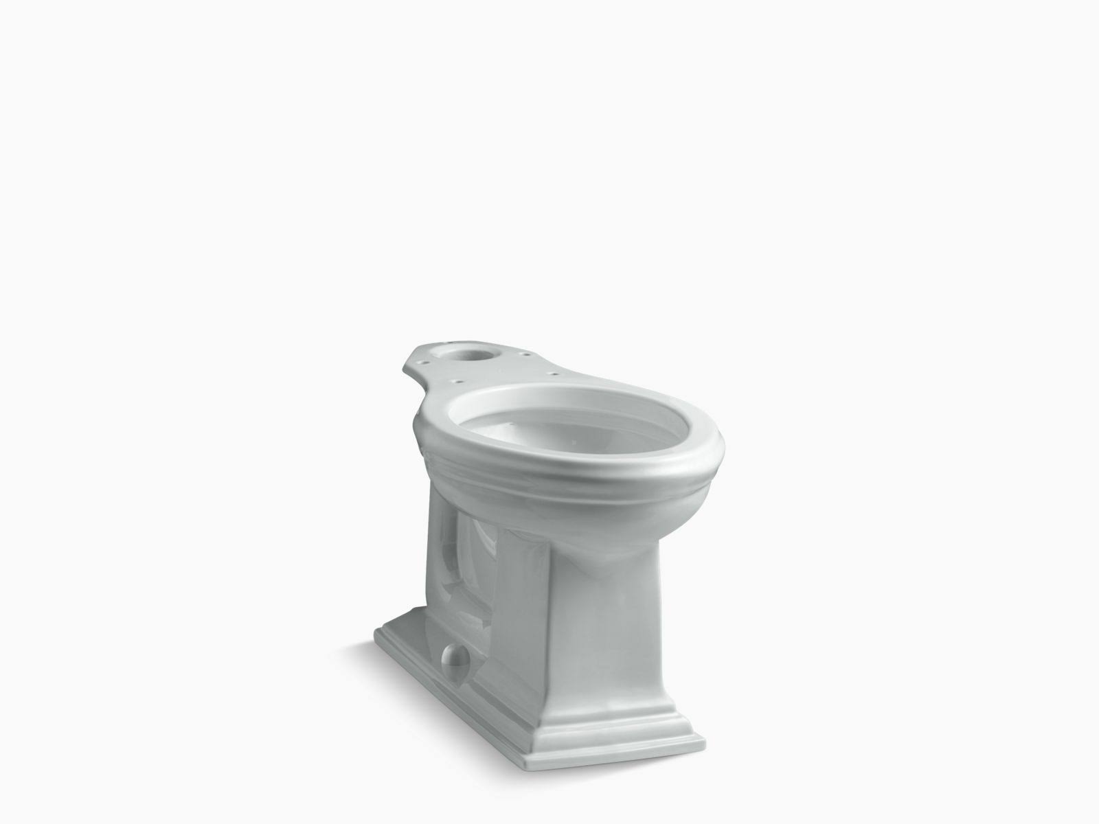 Kohler K-4380-95 Memoirs Comfort Height Elongated Toilet Bowl Ice Grey