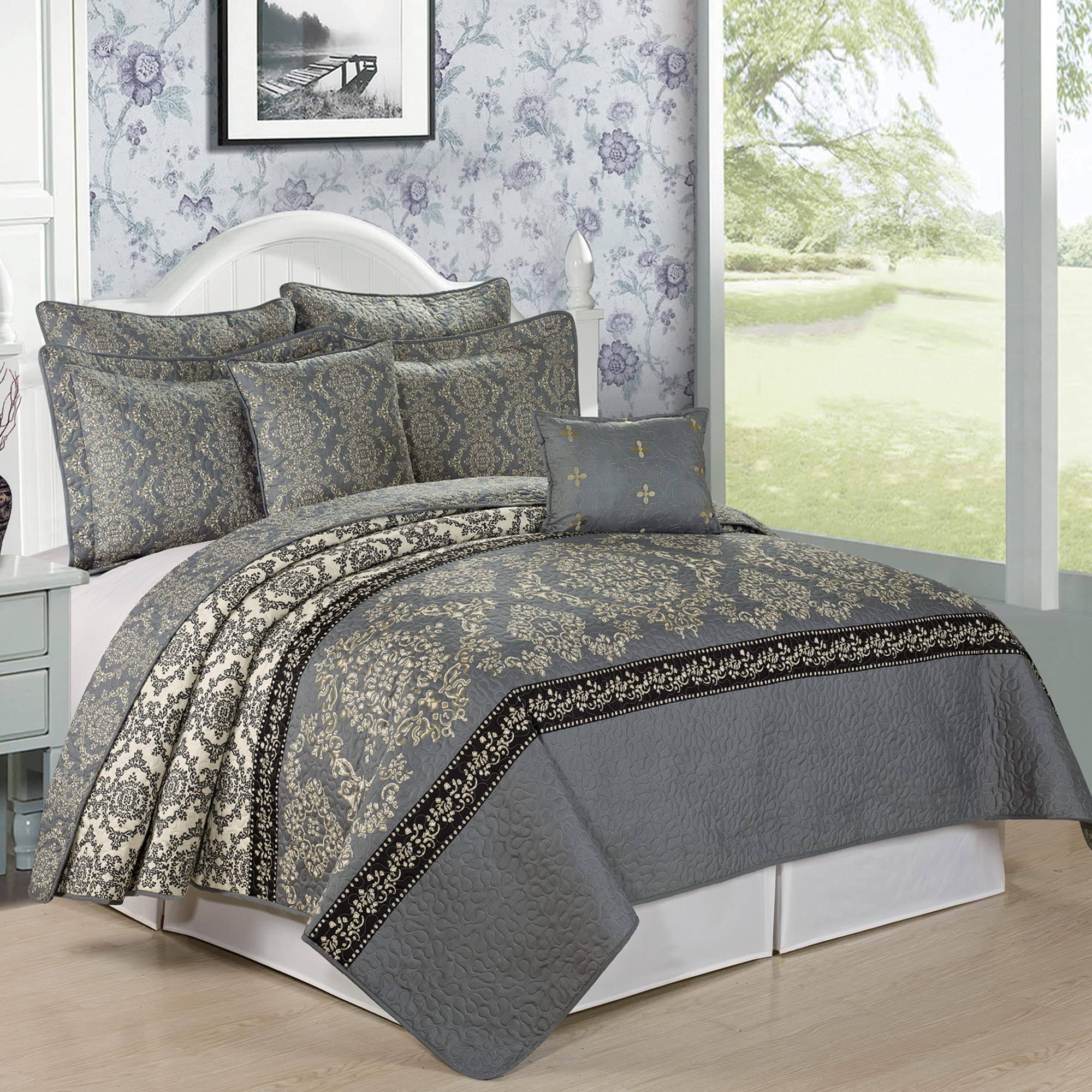 Serenta Mystic 7 Piece Coverlet Set; King
