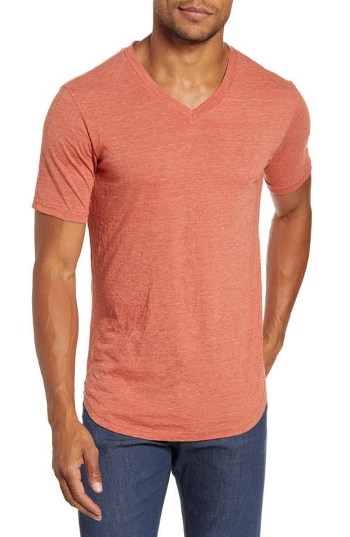 Goodlife Triblend Scallop V-Neck T-Shirt Clay