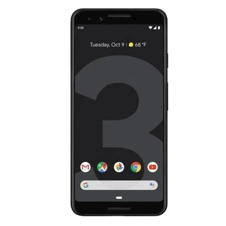 Refurbished Google Ga00463-us Pixel 3, Android 9.0 Pie, Factory Unlocked, 5.5 inch, 64gb, Black, Size: One Size