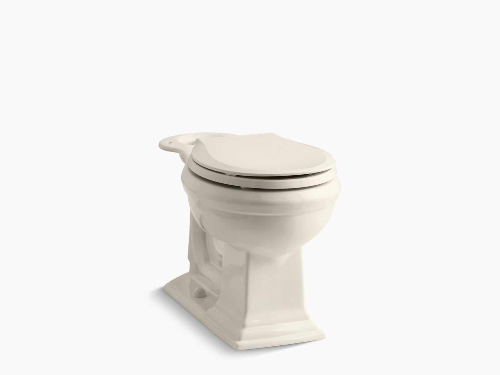 Kohler K-4387-96 Memoirs Comfort Height Round Front Toilet Bowl, Biscuit