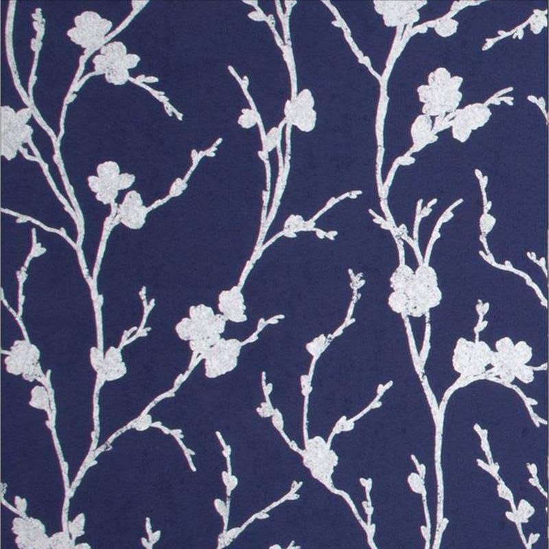 Graham u0026 Brown Meiying Cobalt Wallpaper
