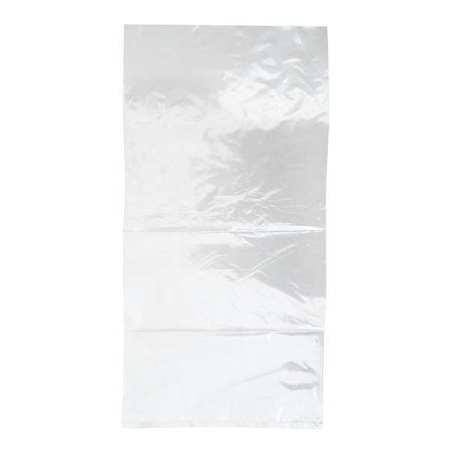 Value Brand Clear Flat Poly Bag, Pack of 1000