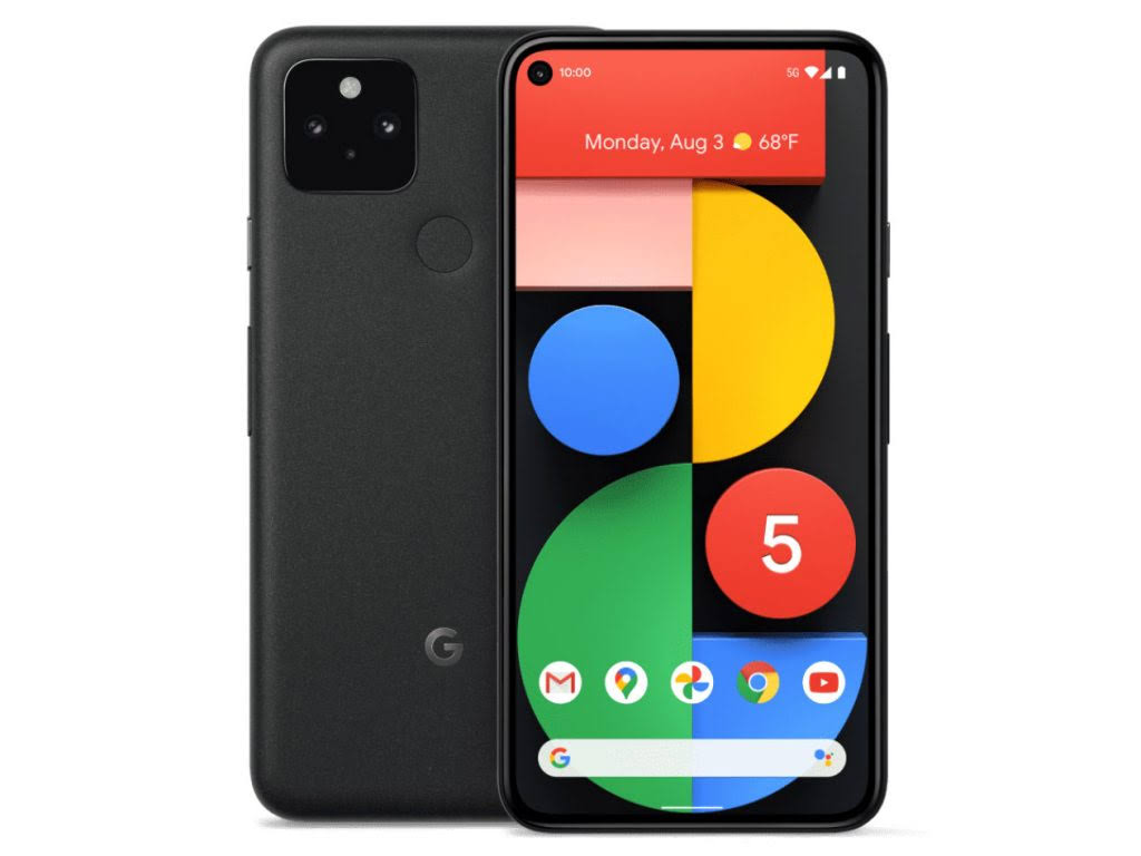 Google Pixel 5 Single SIM + Esim 128GB 5G (Black) + Warranty for 2 Years!