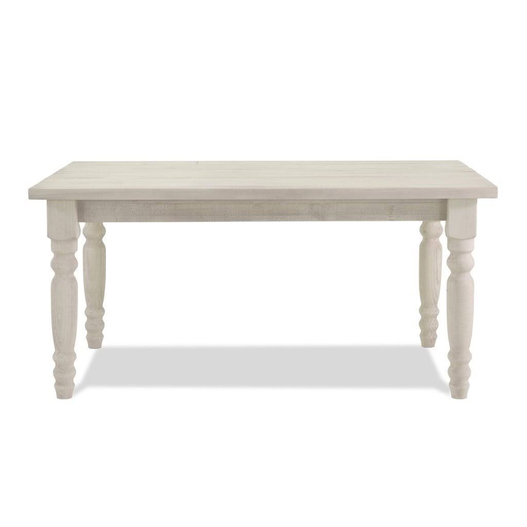 Grain Wood Furniture Valerie Dining Table, Off White