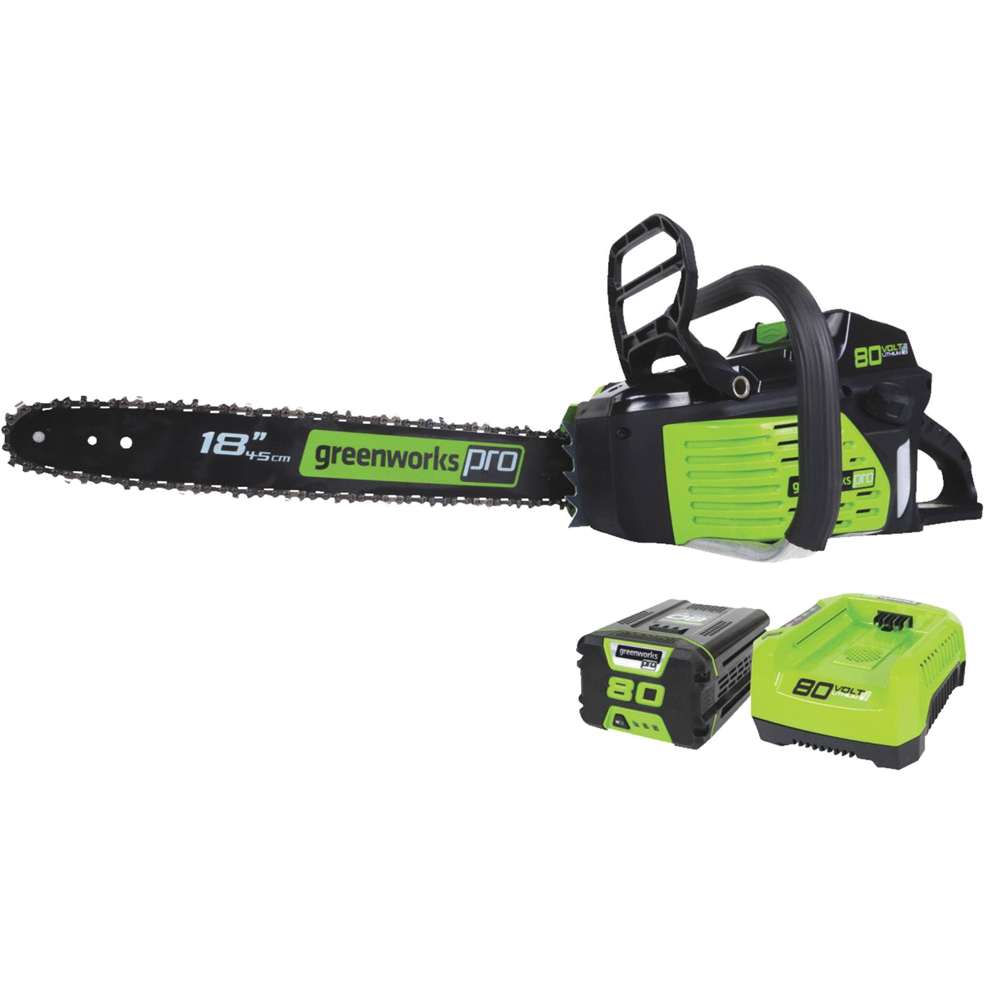 Greenworks Pro 80V 18 in. Chainsaw