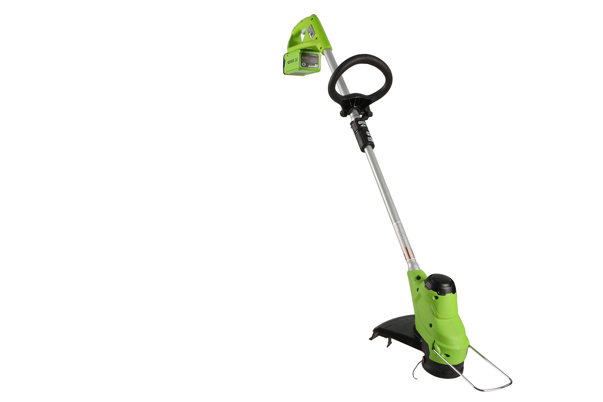 Greenworks 40V 12x22 TorqDrive String Trimmer, 2Ah USB Battery and Charger Included ST40B212