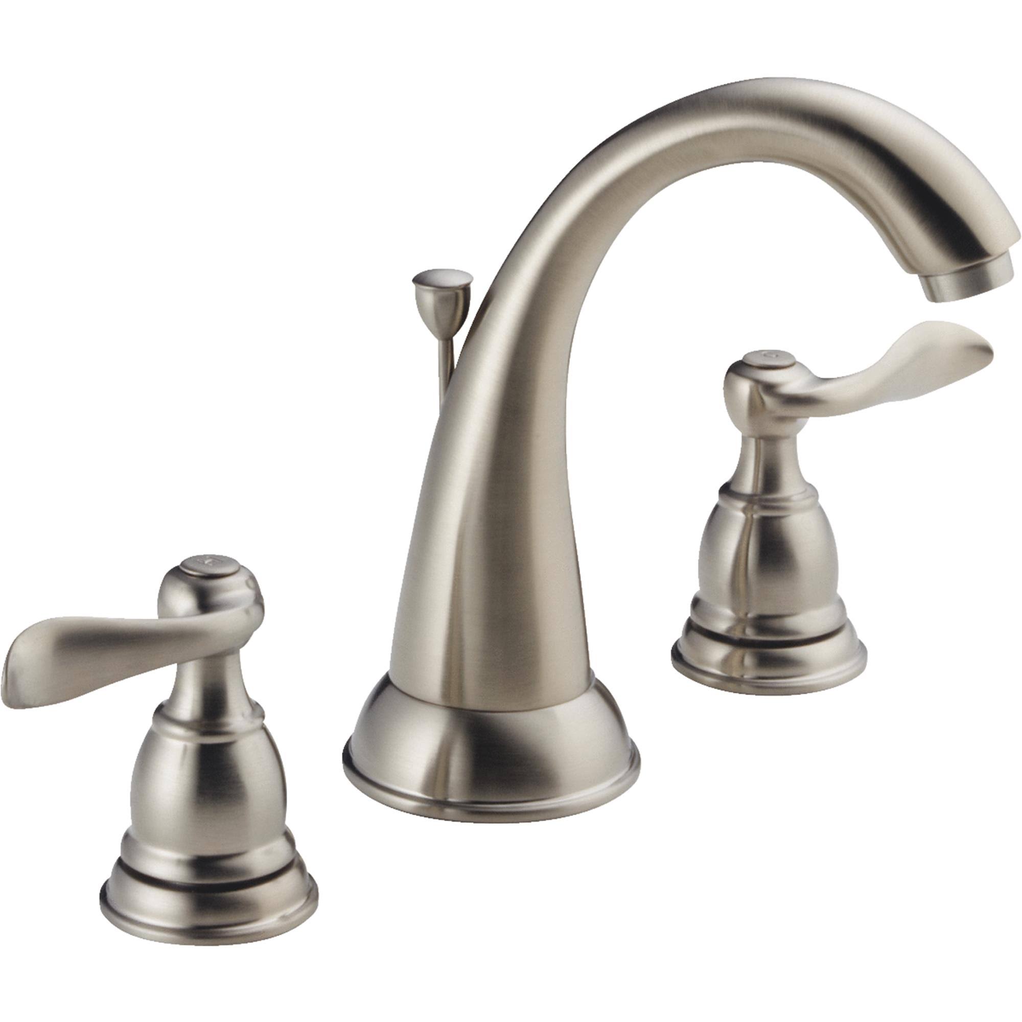 Delta Windemere 2-Handle Widespread Bathroom Faucet with Pop-Up