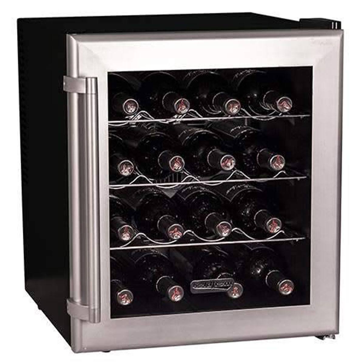 Koldfront 16 Bottle Thermoelectric Wine Cooler - Platinum