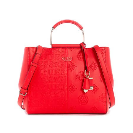 Guess Women&s Kaylyn Satchel, Size: One size, Red
