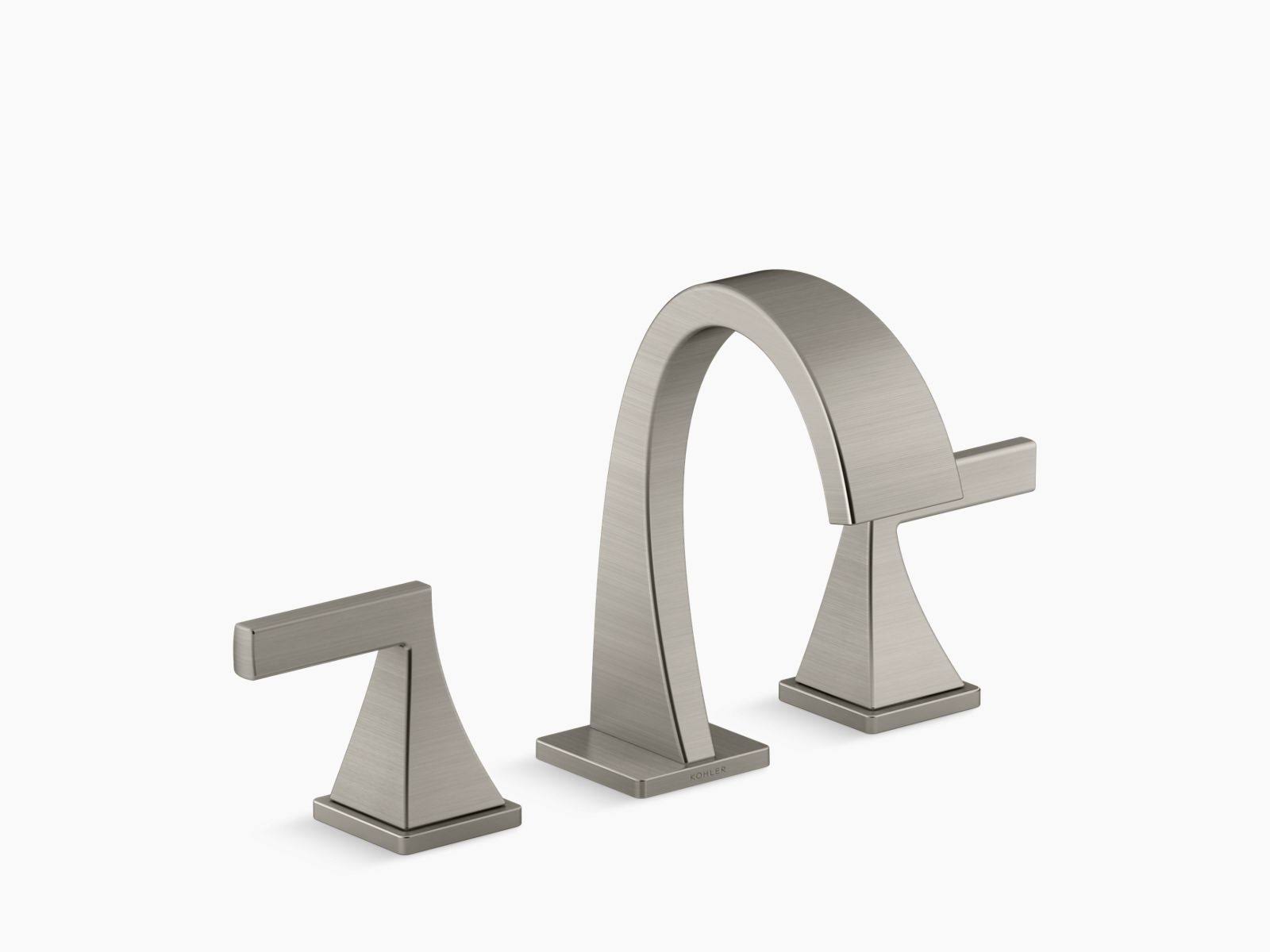 Katun 8 in. Widespread 2-Handle Bathroom Faucet in Vibrant Brushed Nickel