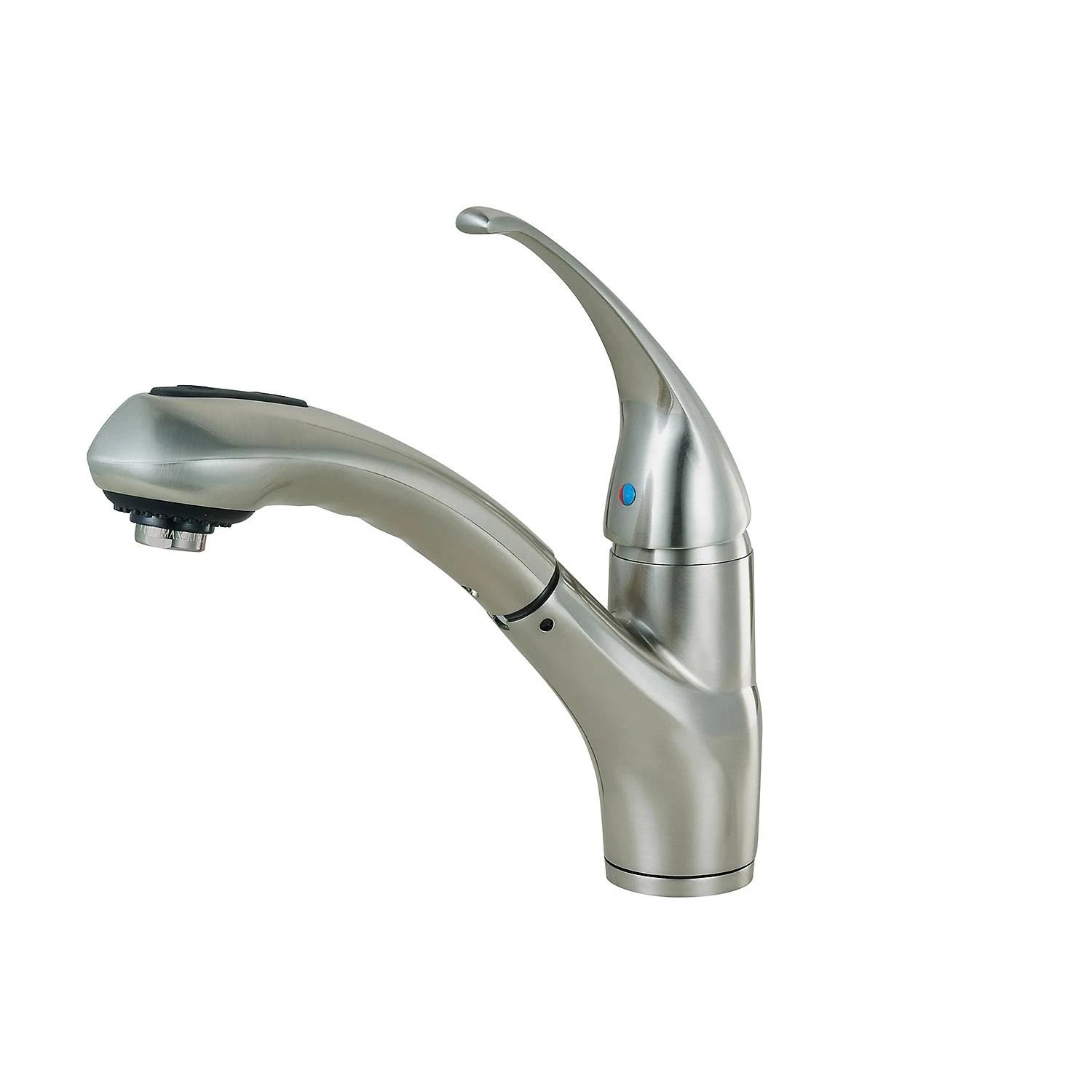 Hardware House 16-2845 Single Handle Kitchen Faucet - Brushed Nickel