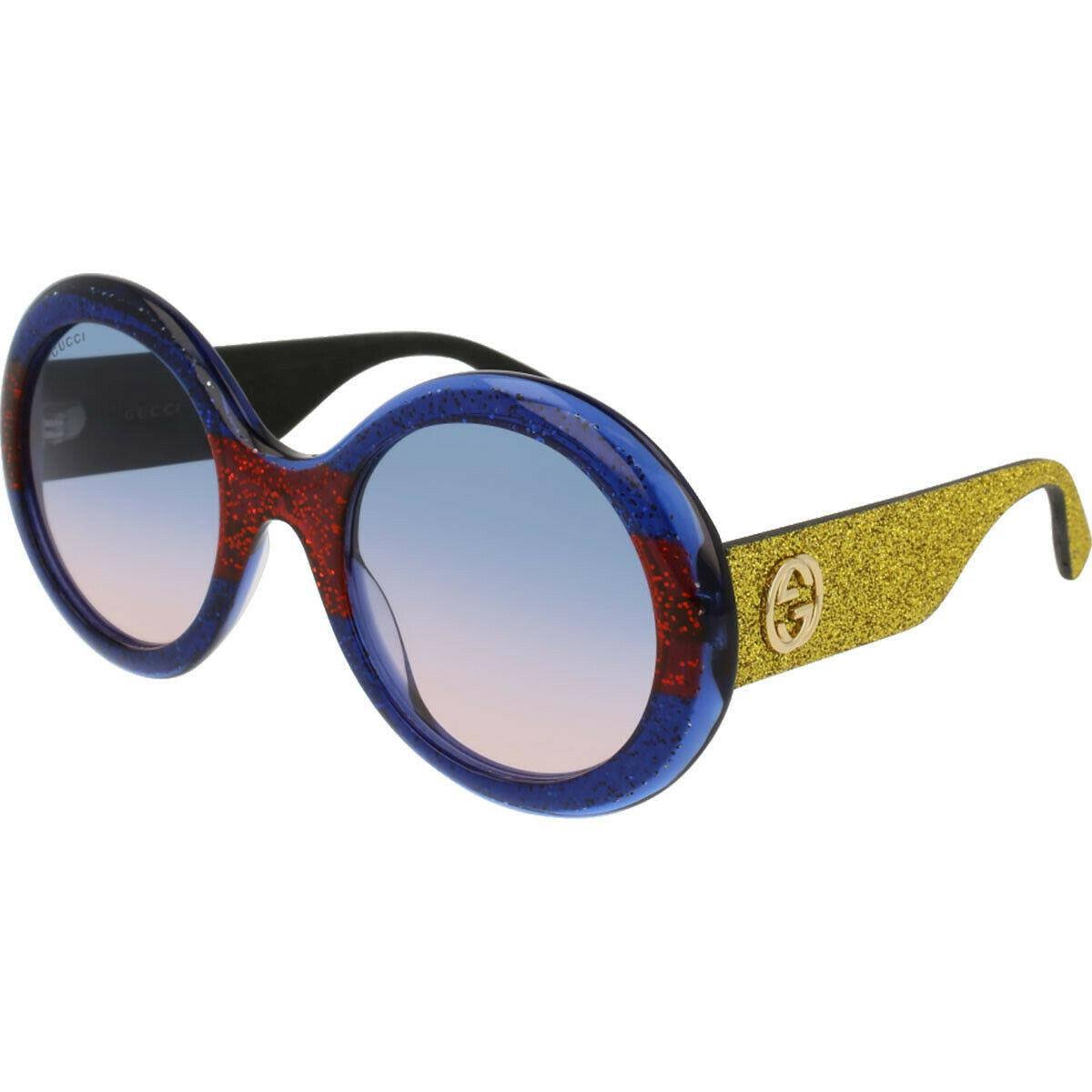 Gucci GG0101S Sunglasses - Multicolor/Gold (005)