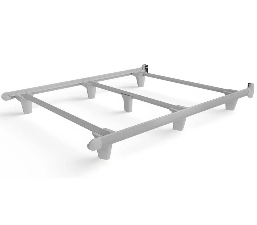Embrace King White Bed Frame
