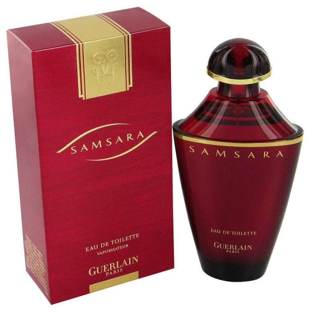 Samsara by Guerlain Pure Perfume Spray Refillable 1/4 oz