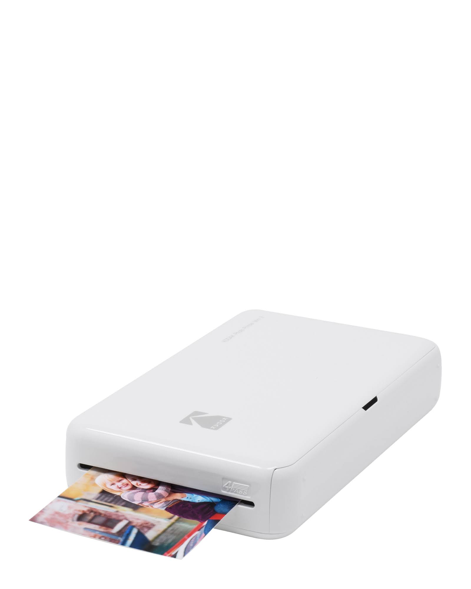 Kodak Photo Mini 2 Color Dye-Sublimation Photo Printer - Glossy White