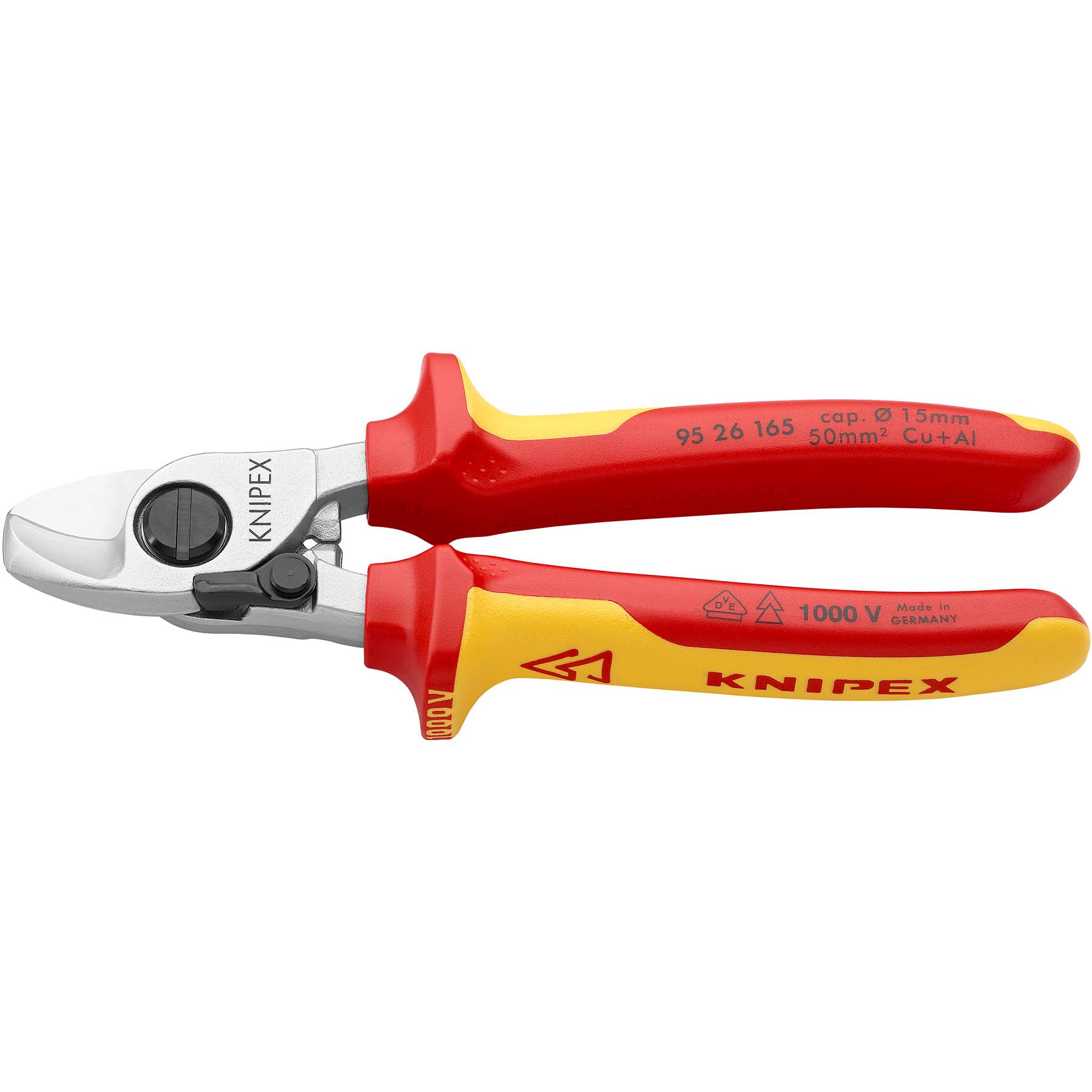 Knipex 95 26 165 1,000V Insulated Cable Shears