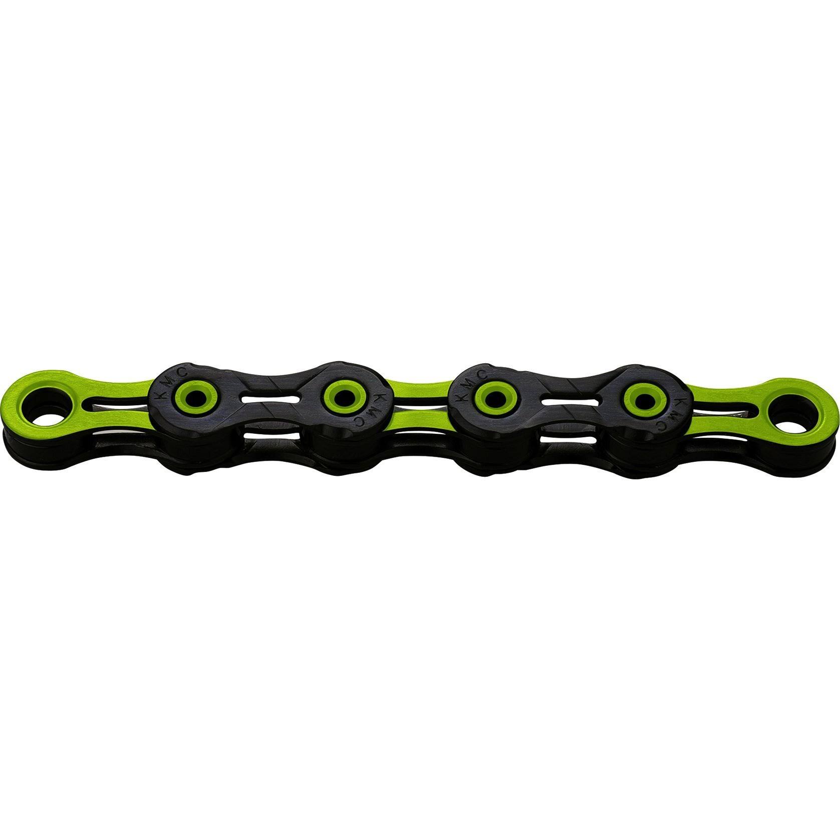 (Black / Green) KMC X11 DLC 11 Speed Chain