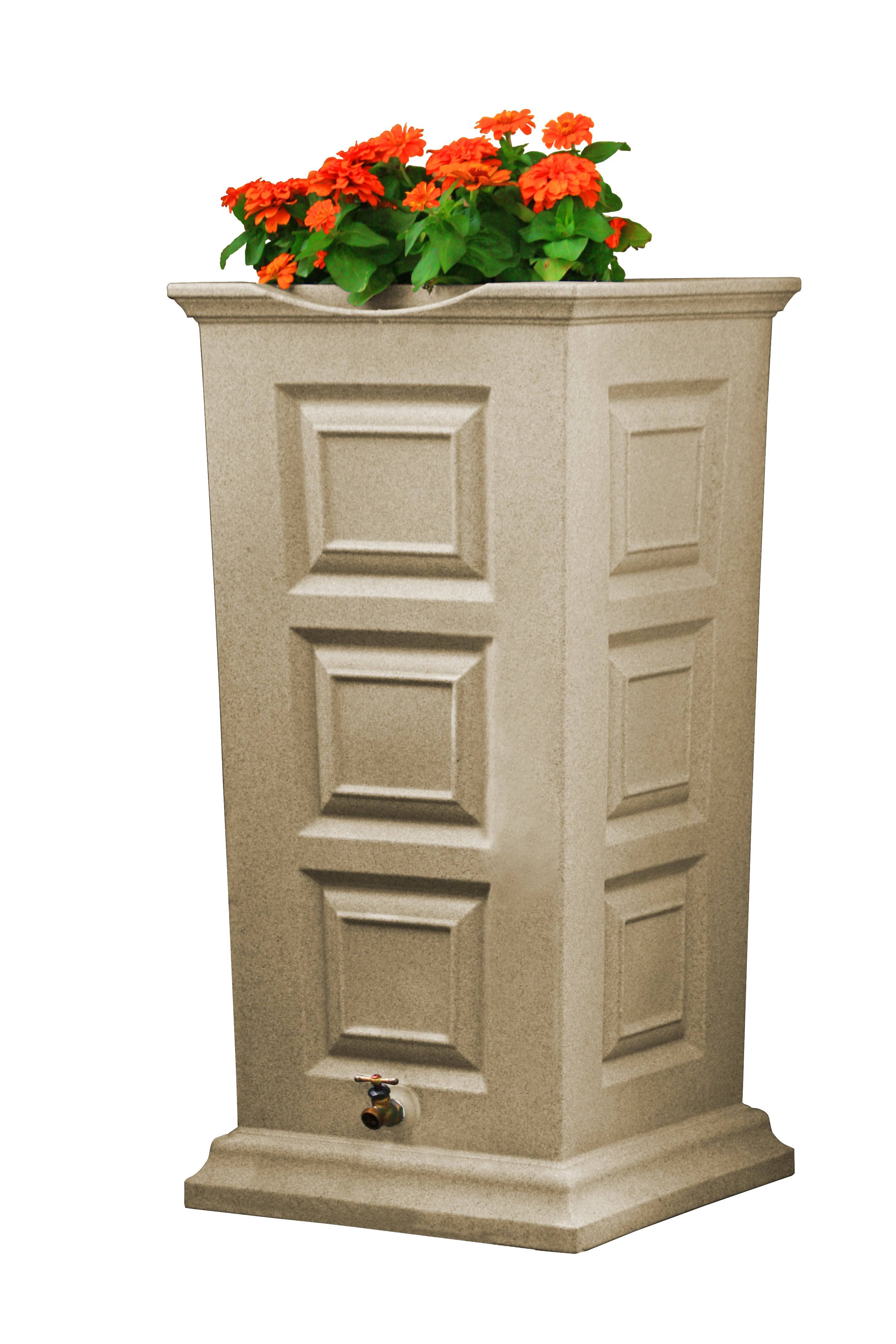 Savannah 55 Gallon Rain Saver Sandstone Good Ideas