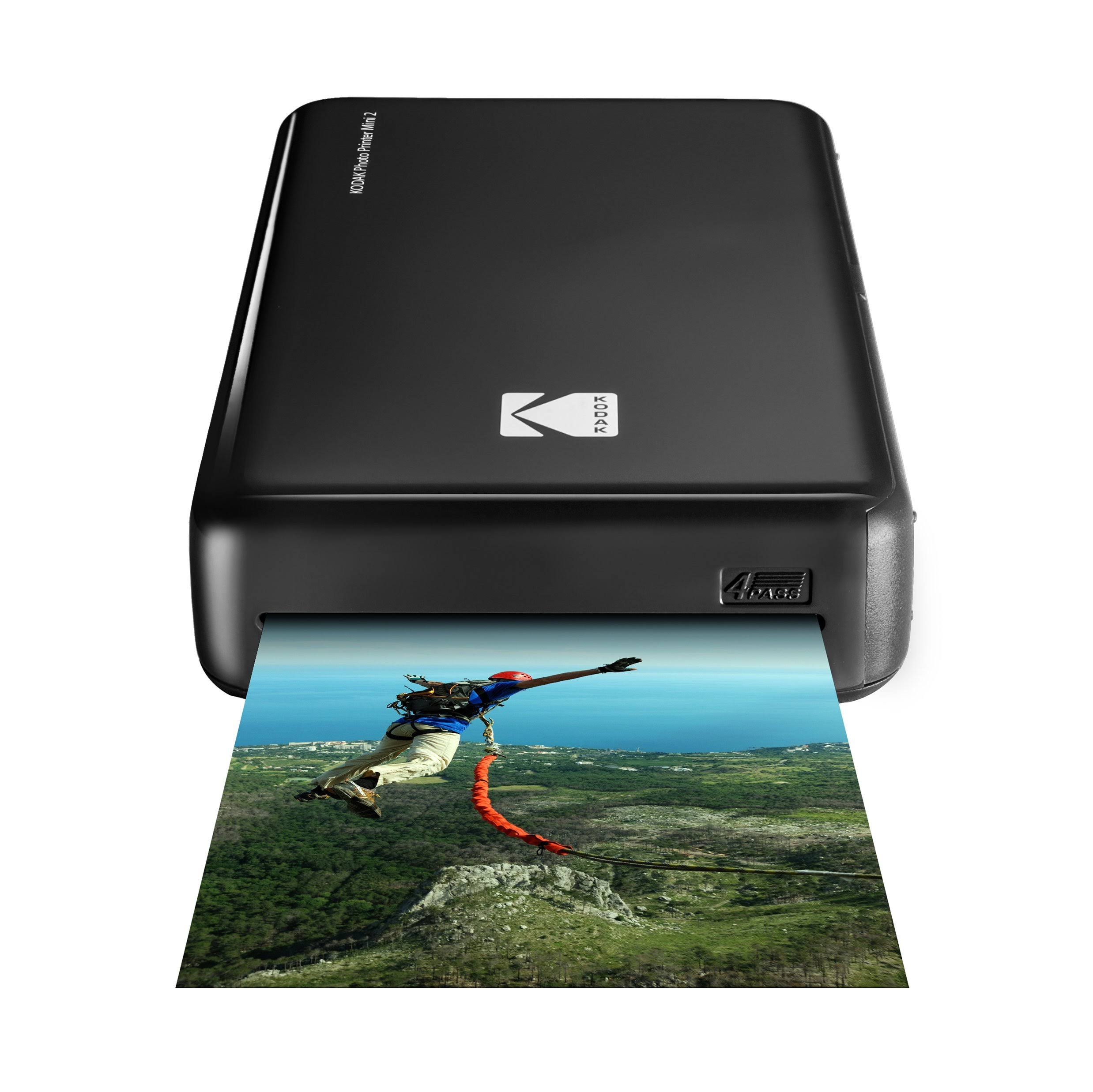 Kodak Photo Mini 2 Portable Color Dye-Sublimation Photo Printer - Black