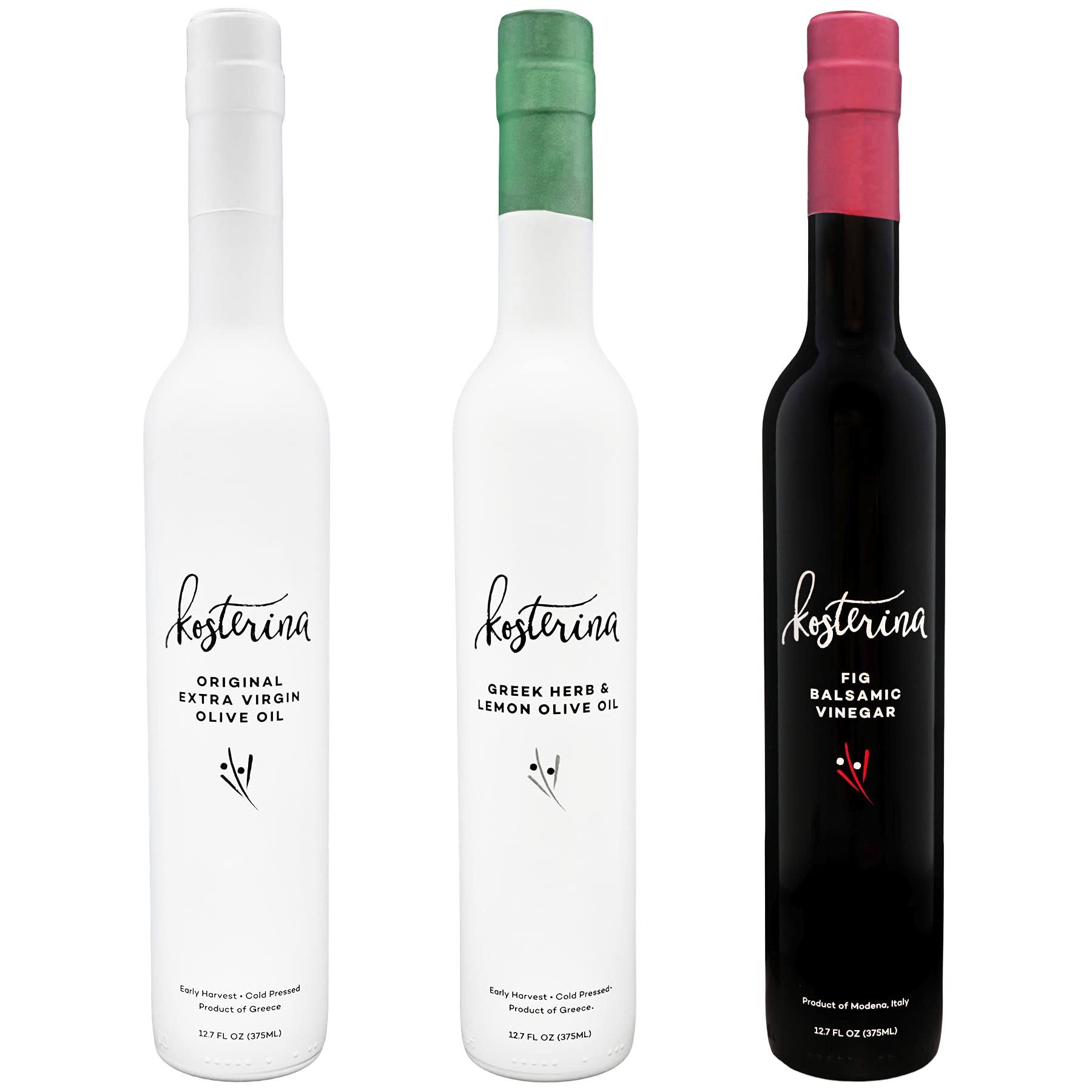 Kosterina Olive Oil u0026 Balsamic Vinegar Tasting Set in White at Nordstrom