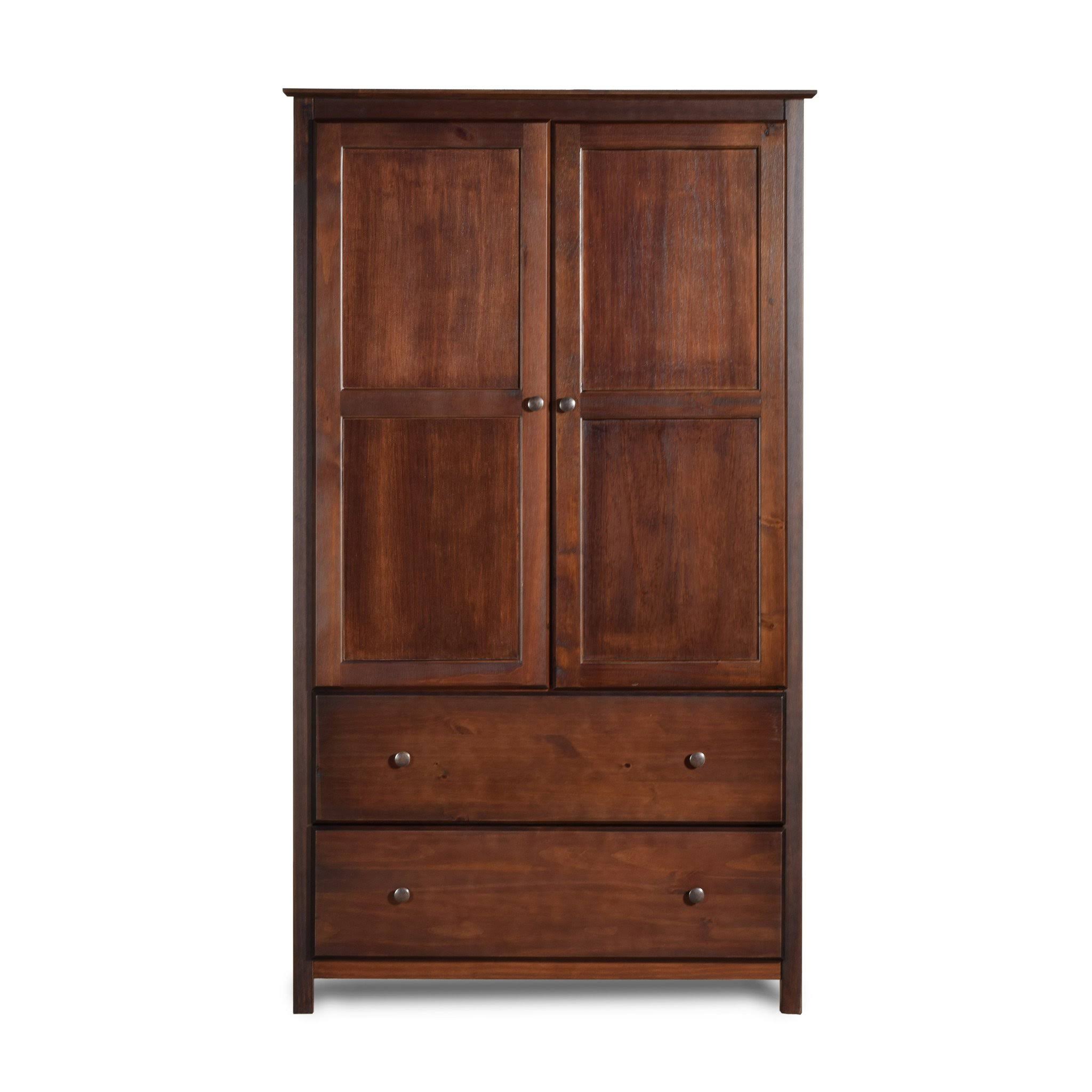 Grain Wood Furniture Shaker Armoire - Finish: Cherry