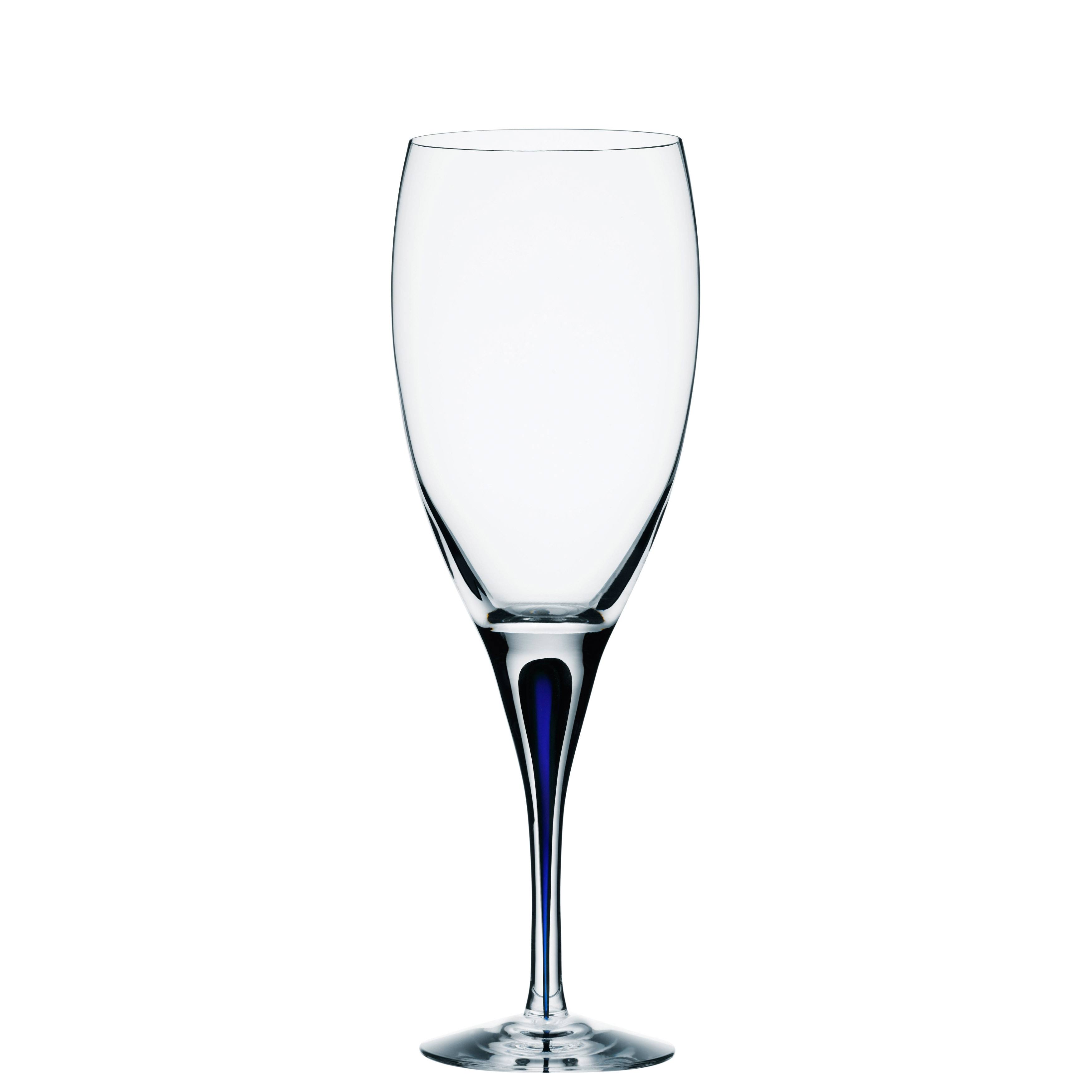 Orrefors Intermezzo Blue Claret Glass