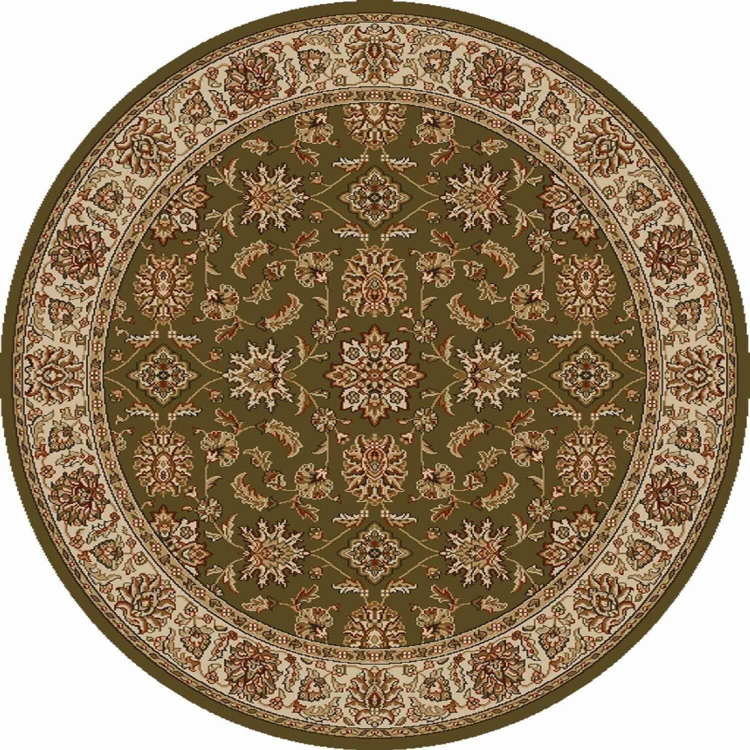 Radici USA Como 1592 Sage Area Rug 8& Round