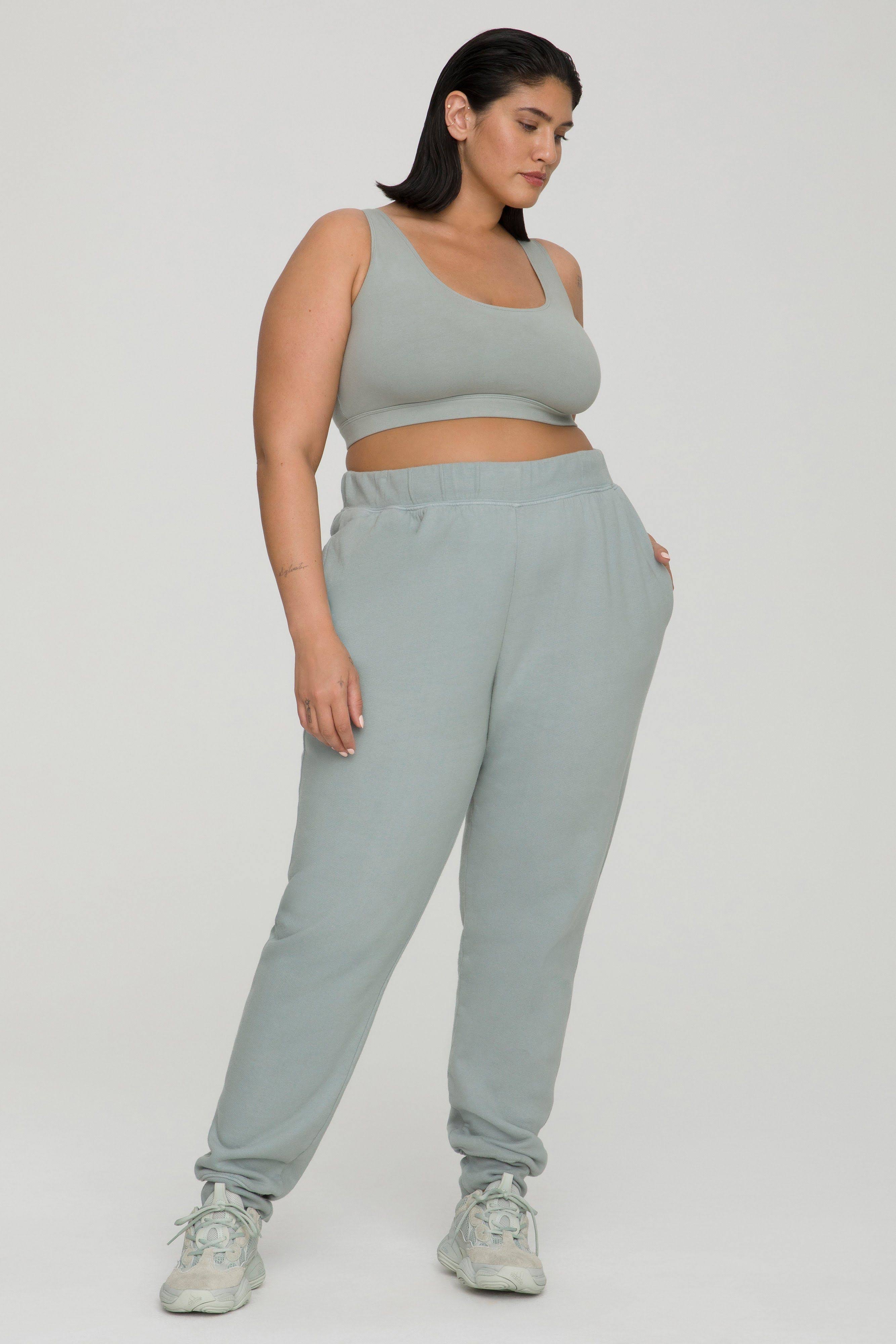 Women&s Good Waist Jogger in Quarry Size 8 | Good American