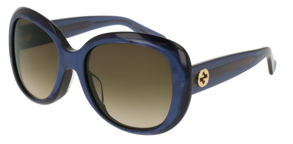 Gucci GG0140SA Sunglasses - Blue (003)