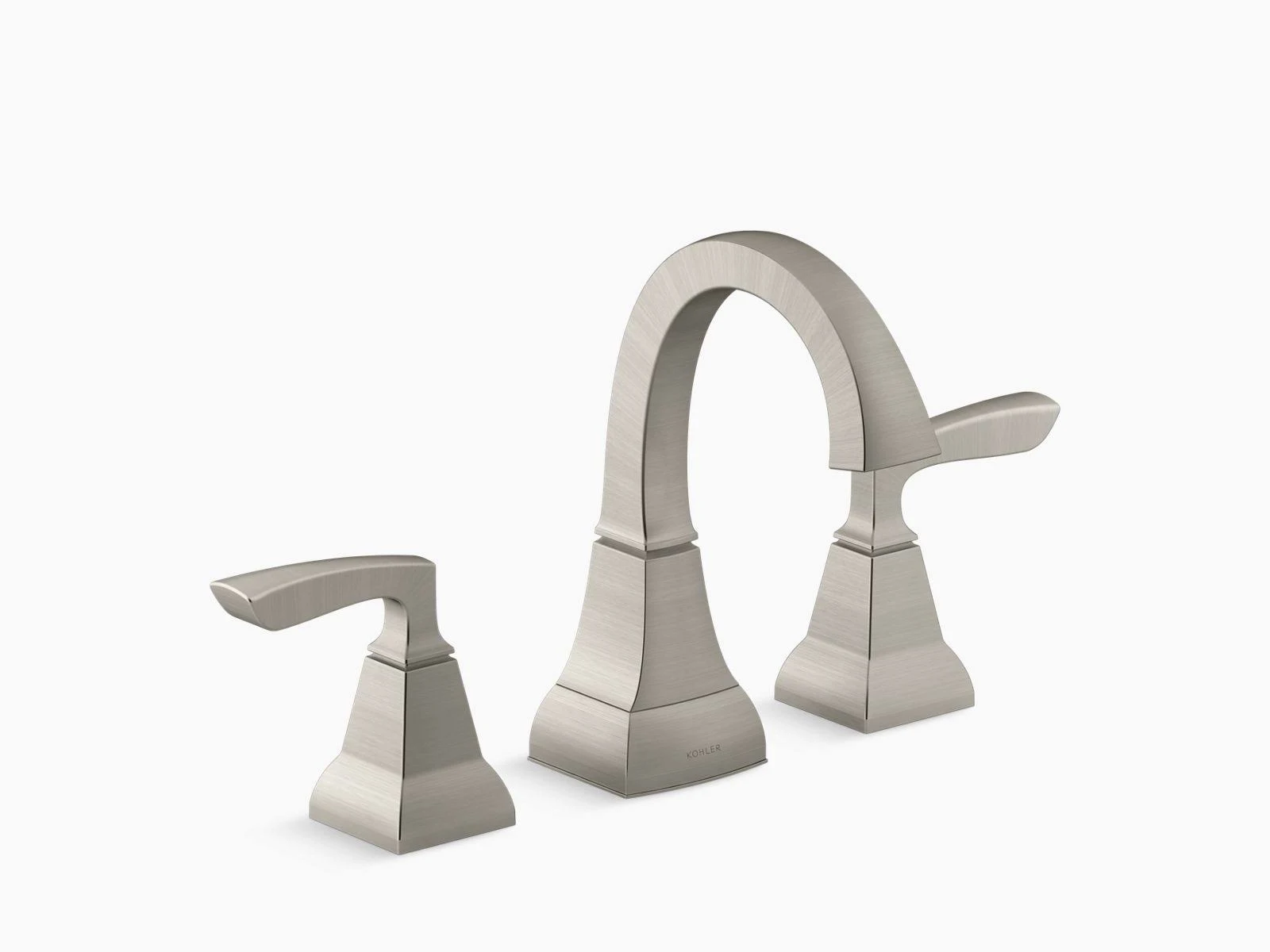 Kallan 8 in. Widespread 2-Handle Bathroom Faucet in Vibrant Brushed Nickel