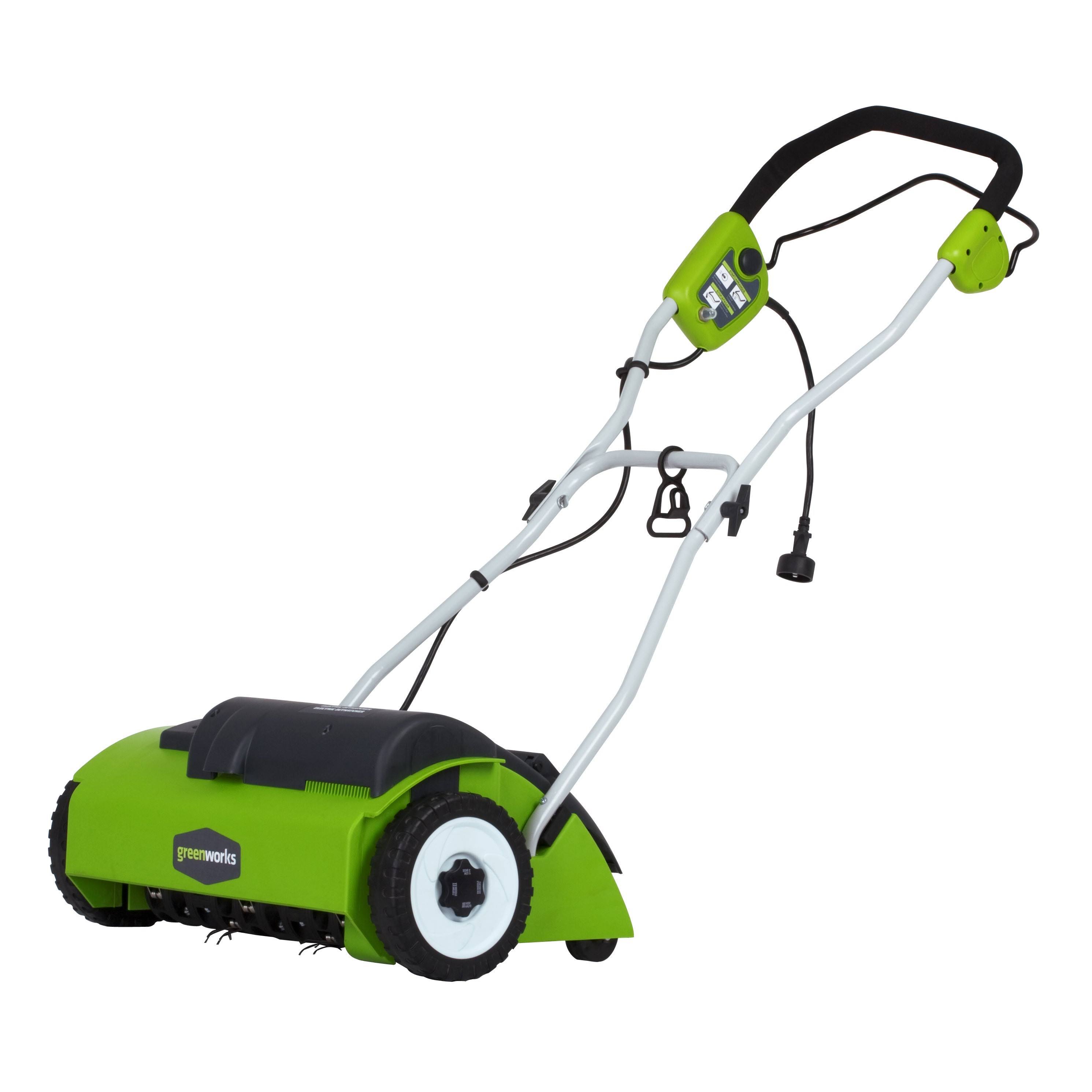 GreenWorks 27022 10 Amp 14x22 Corded Dethatcher, 29.55 Lbs