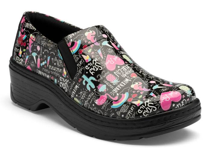 Klogs Women&s Naples Clog Stay Wild Patent 7.5