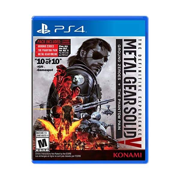 Metal Gear Solid V The Definitive Experience Playstation 4 Standard