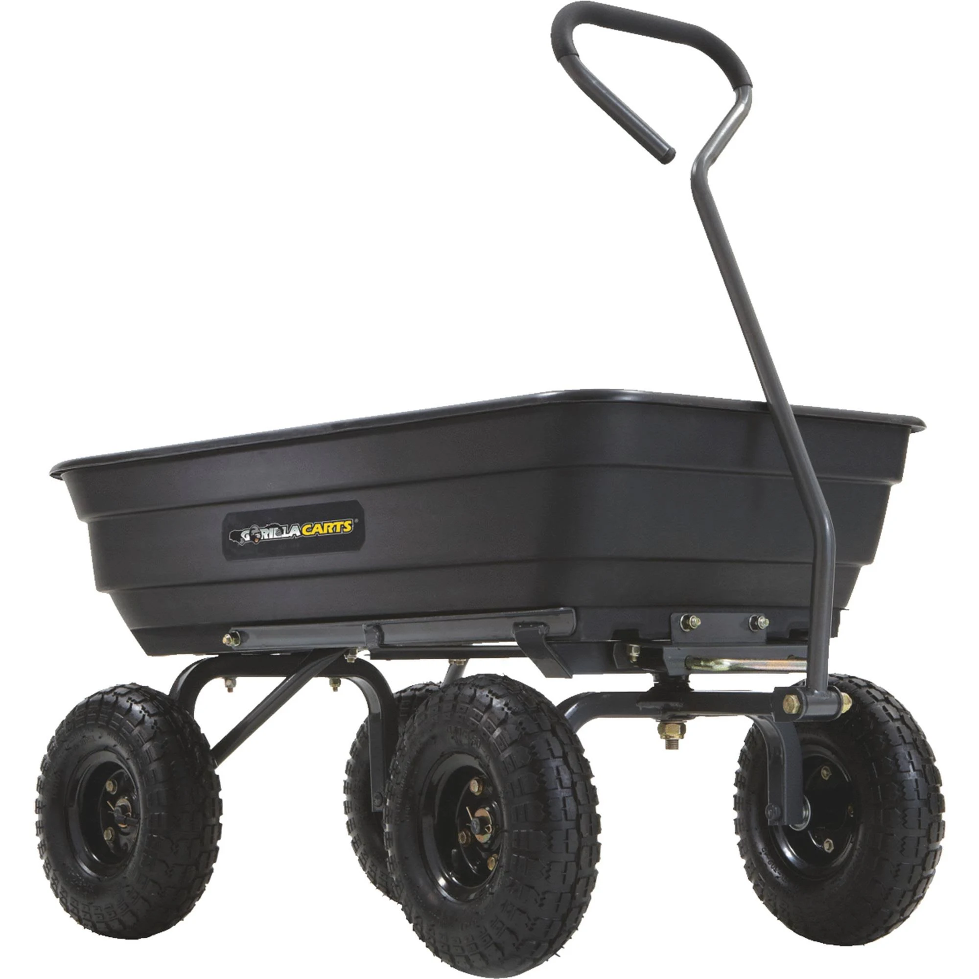 Gorilla Carts 600 lb. Poly Garden Dump Cart